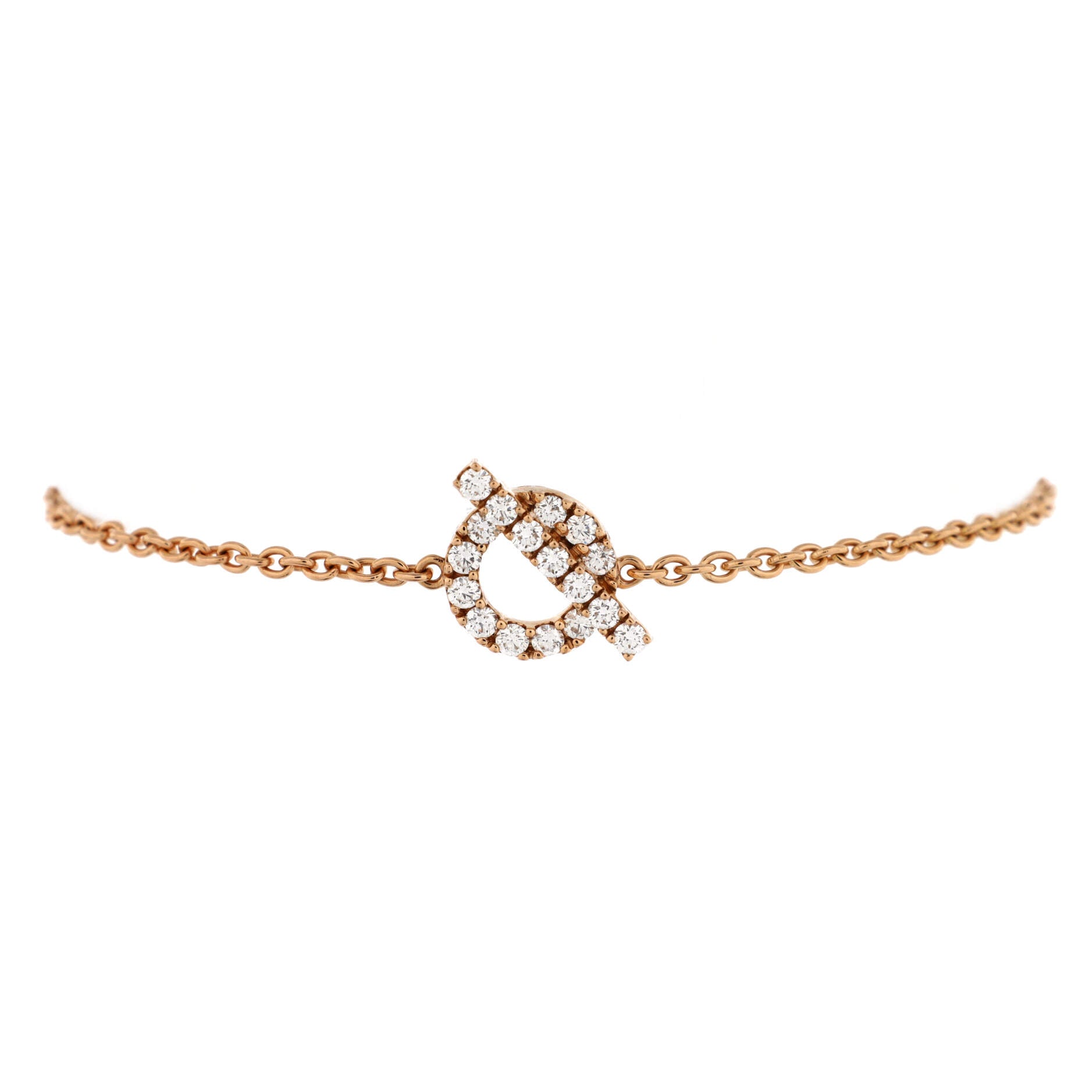 Finesse Bracelet 18K Rose Gold and Diamonds