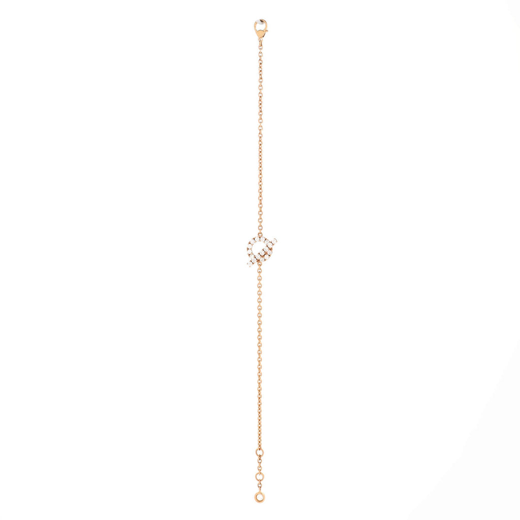 Finesse Bracelet 18K Rose Gold and Diamonds