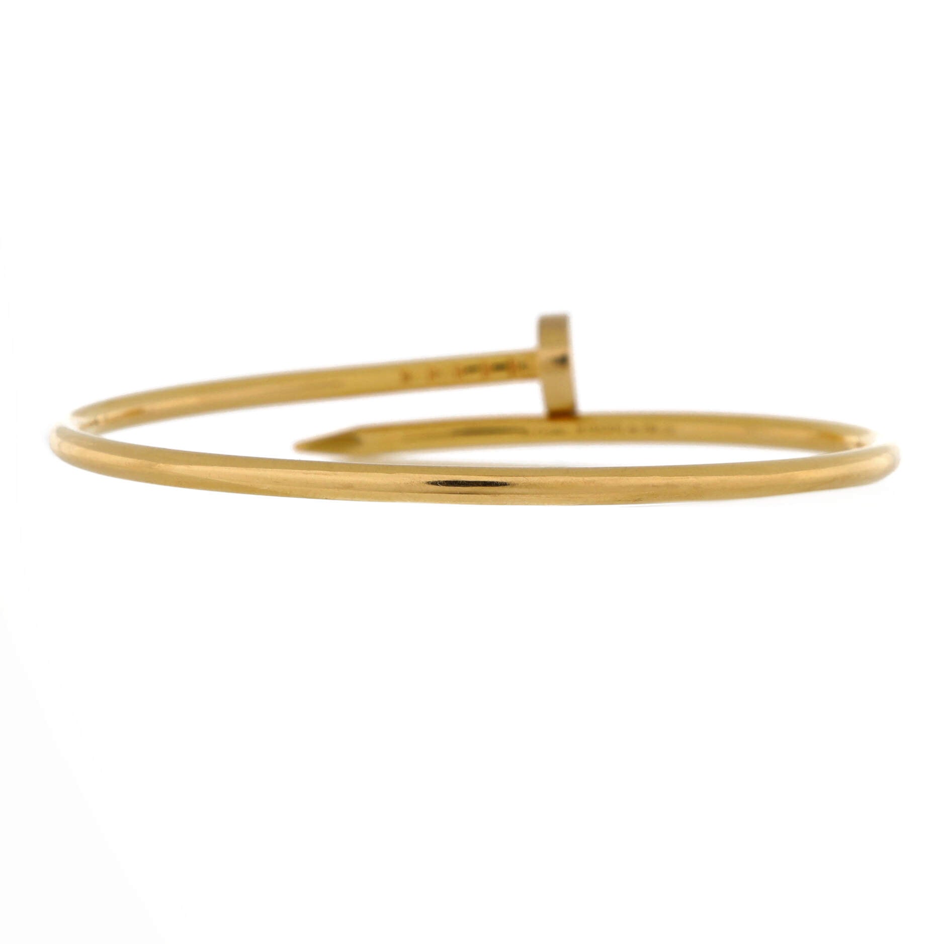 Juste un Clou Bracelet 18K Yellow Gold Small