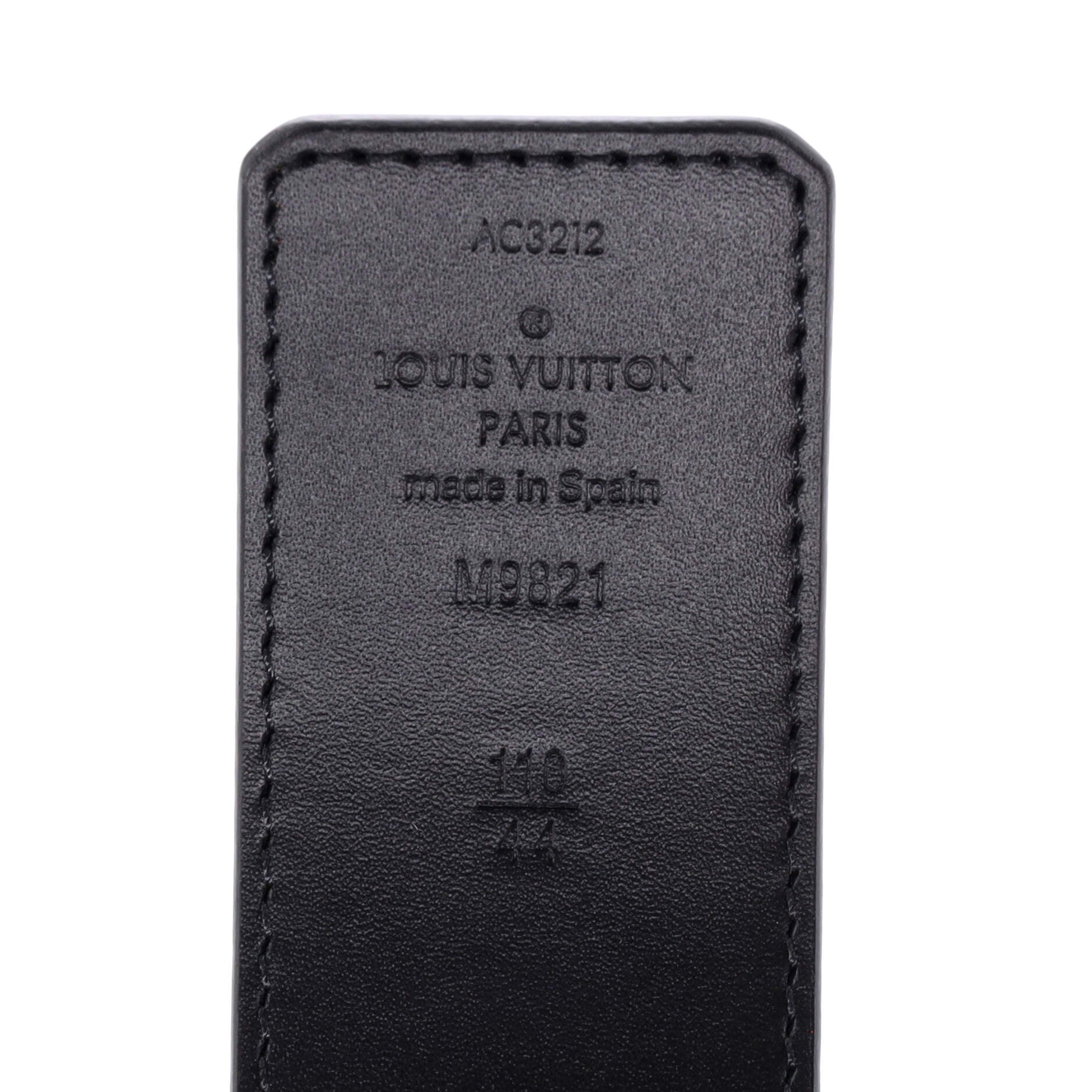 LV Initiales Belt Monogram Canvas Wide 125