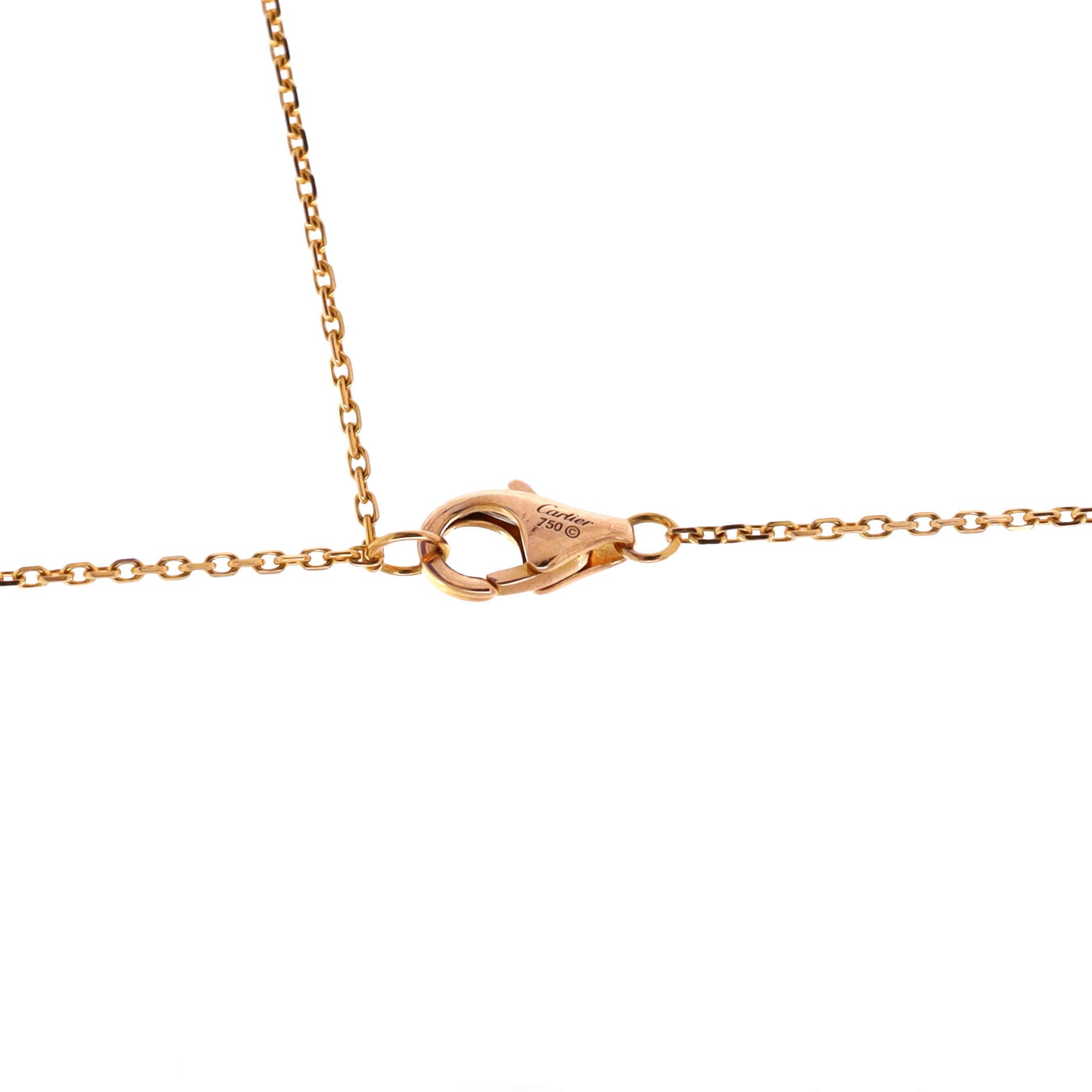 Heart Pendant Necklace 18K Rose Gold and Diamonds