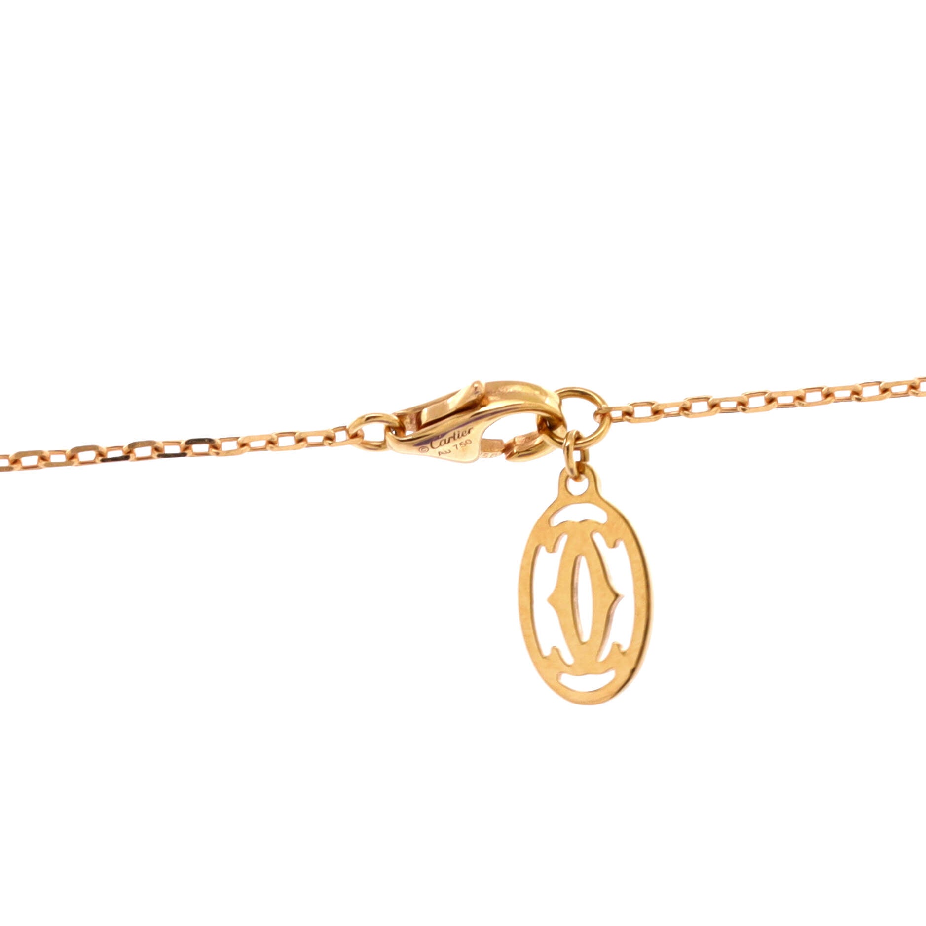 Cartier D'Amour Pendant Necklace 18K Rose Gold with Diamond Small