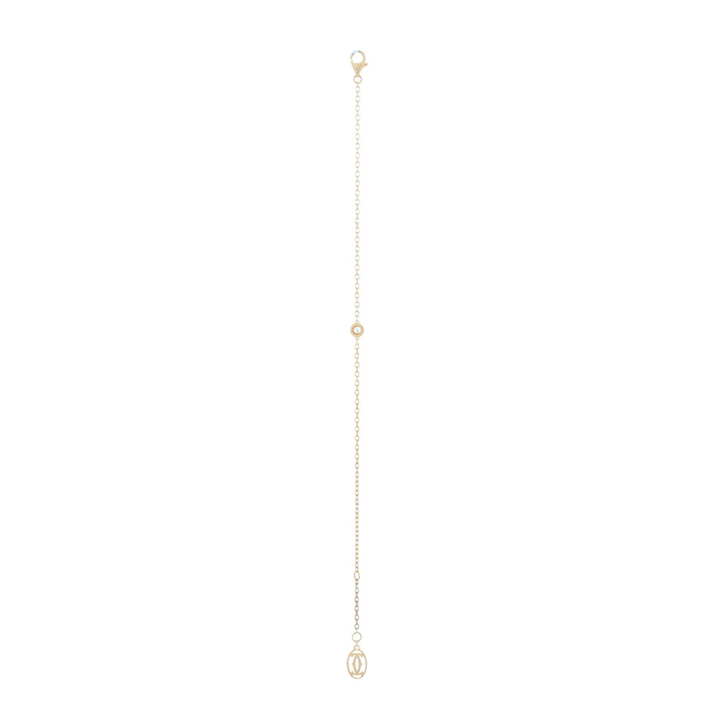 D'Amour Bracelet 18K Yellow Gold and Diamond Small