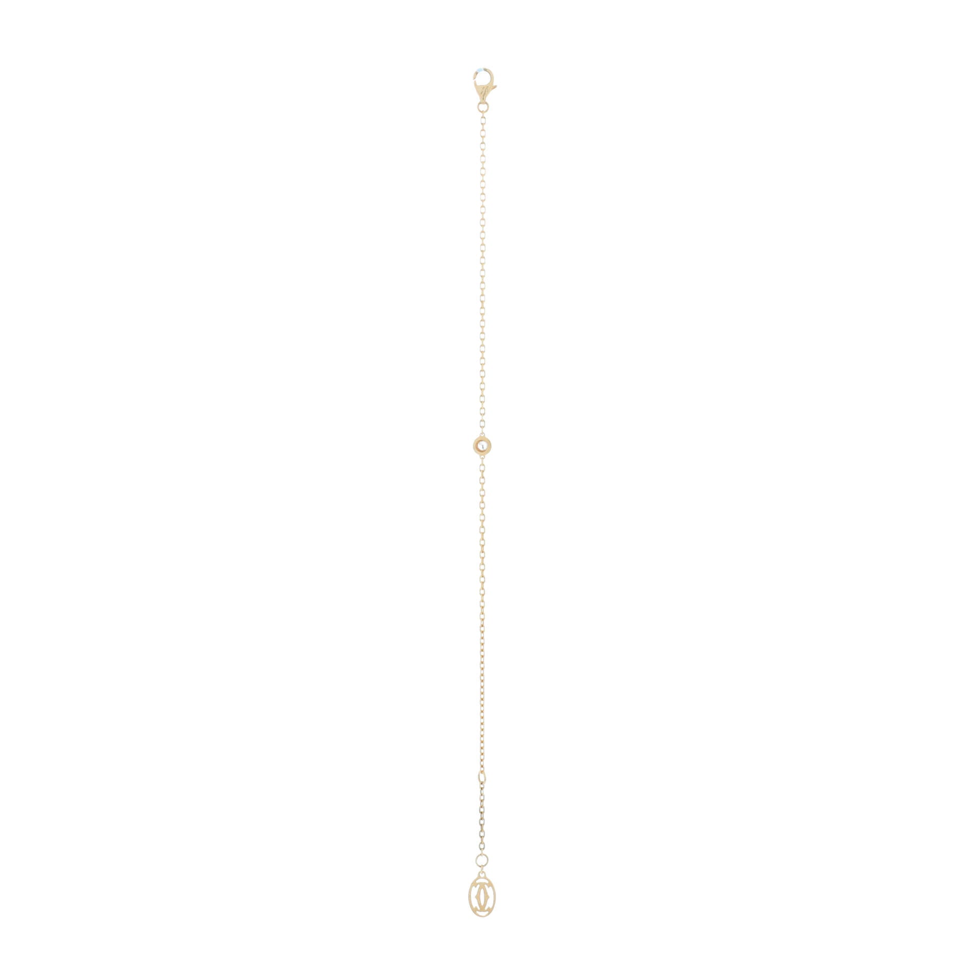 D'Amour Bracelet 18K Yellow Gold and Diamond Small