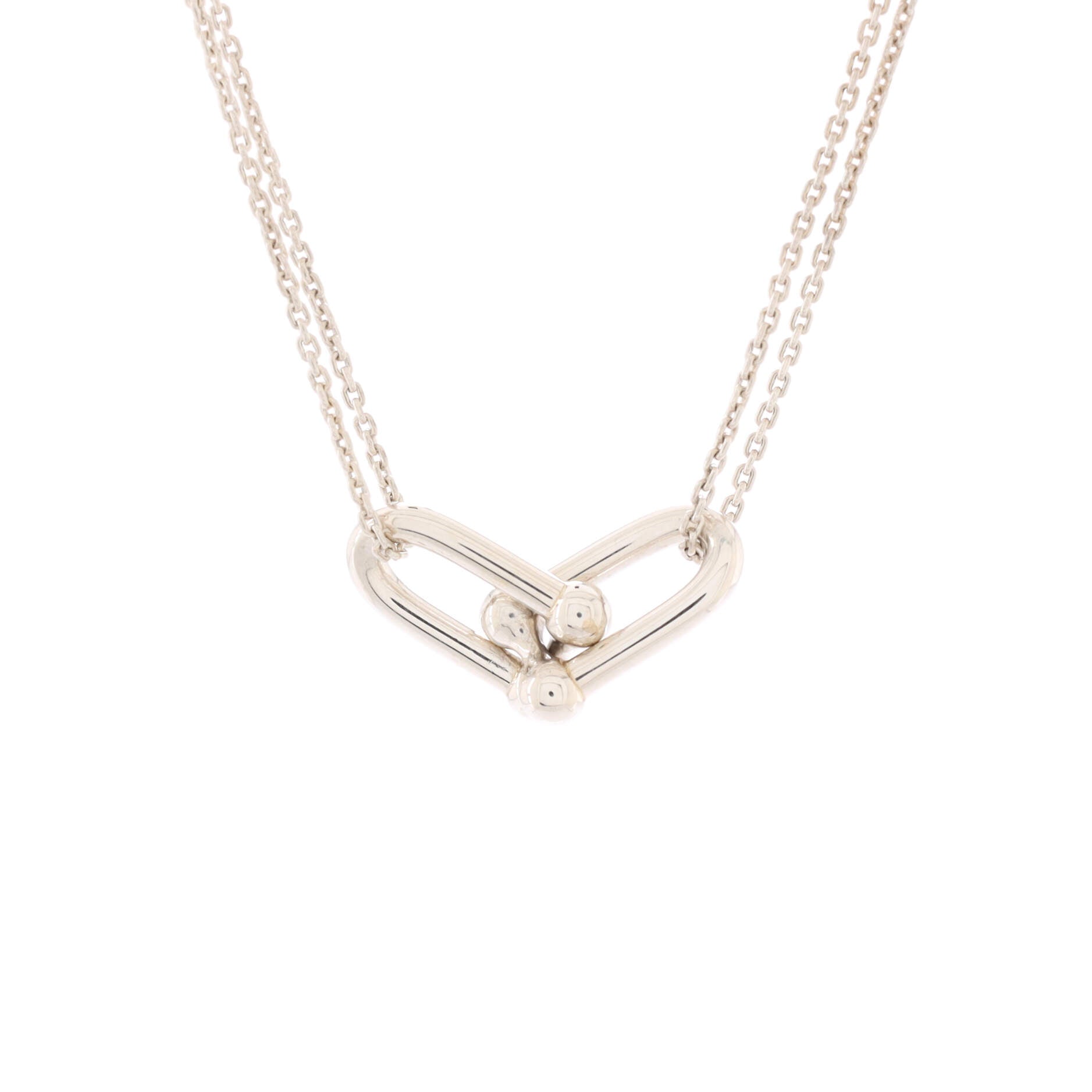 HardWear Double Link Pendant Necklace Sterling Silver