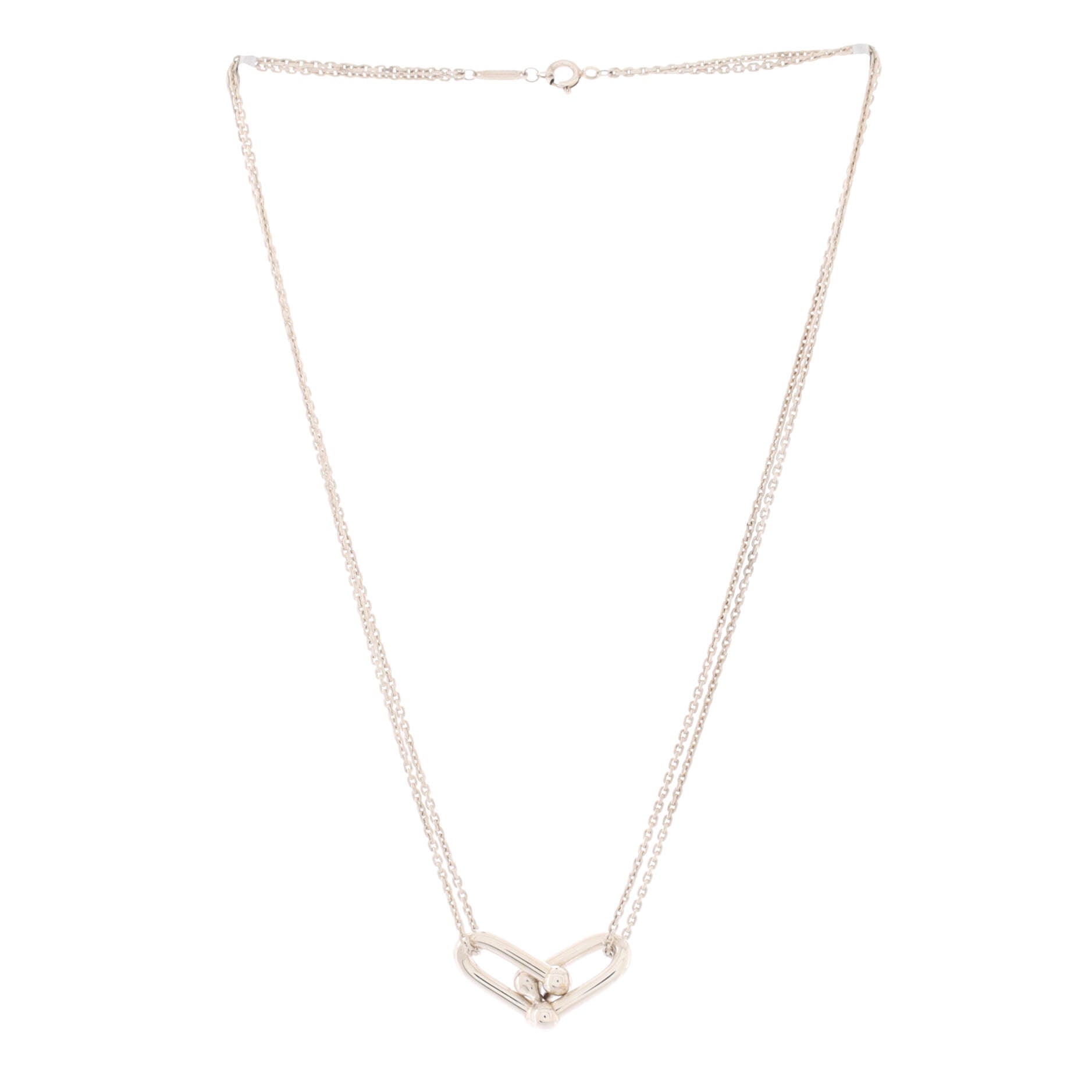 HardWear Double Link Pendant Necklace Sterling Silver