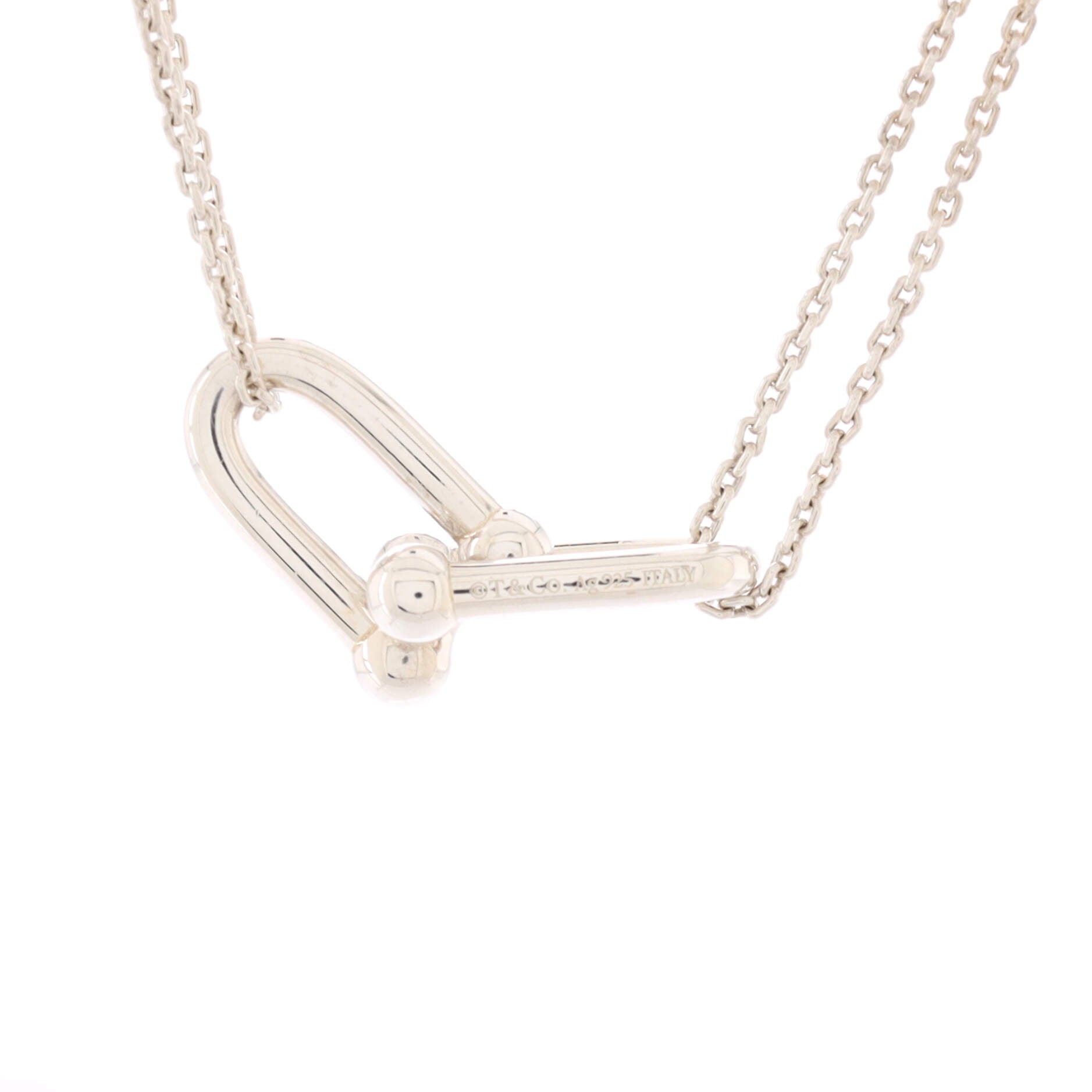HardWear Double Link Pendant Necklace Sterling Silver