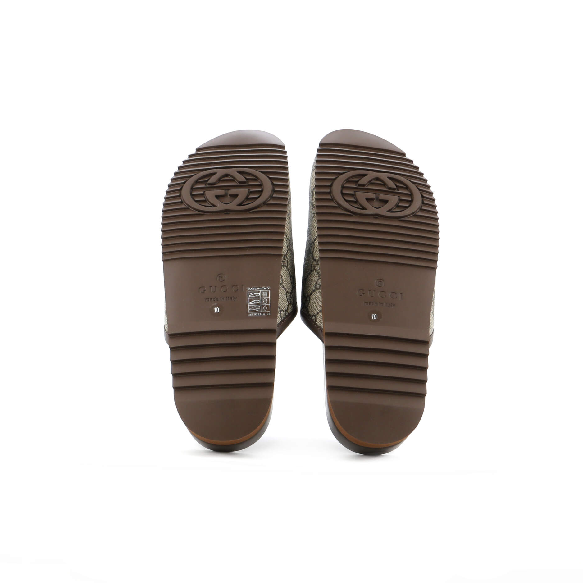 Women's Horsebit Mule Slippers GG Coated Canvas