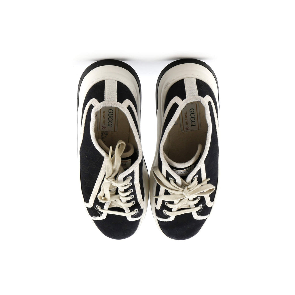 Men's Tennis Trek Sneakers GG Canvas