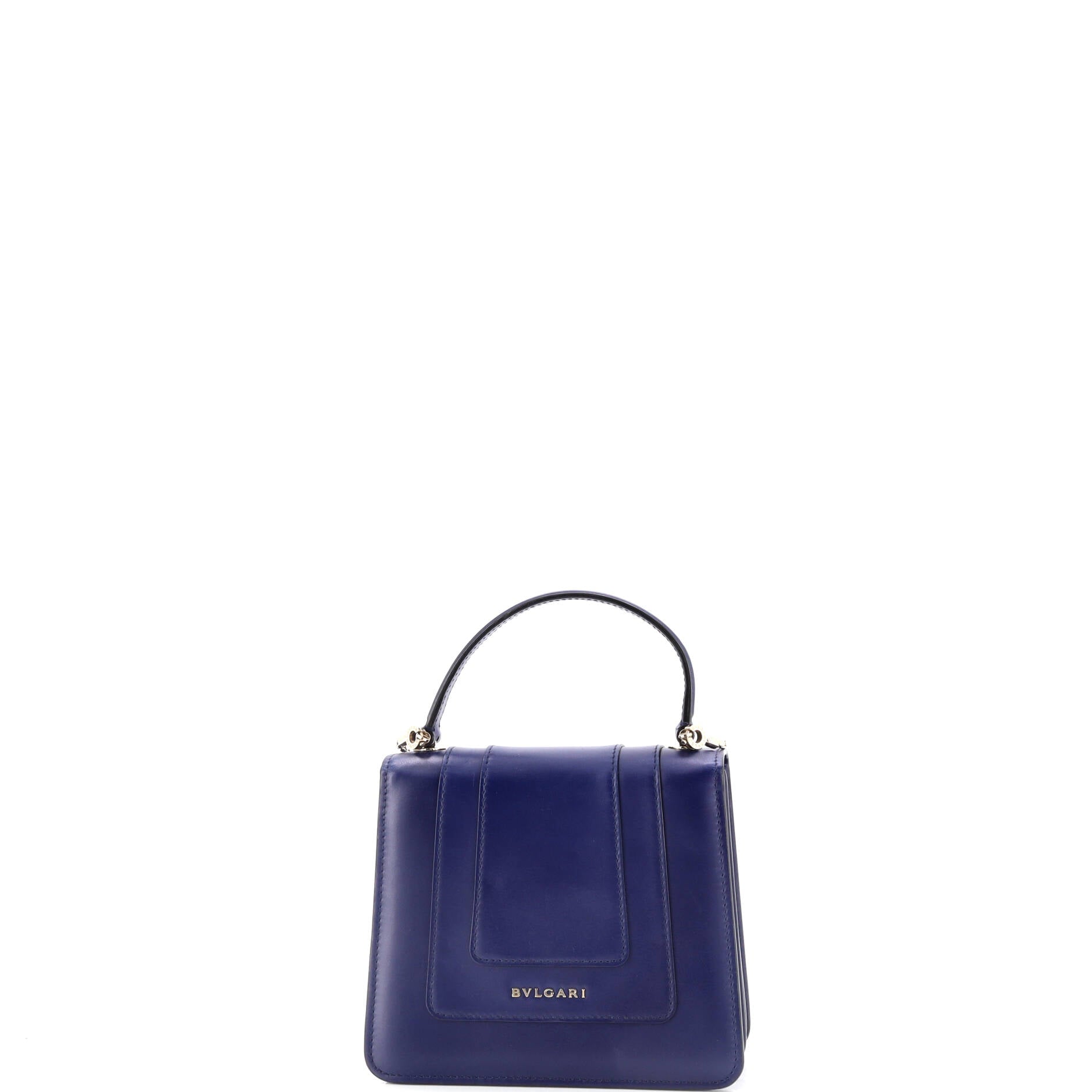 Serpenti Forever Top Handle Bag Leather Small