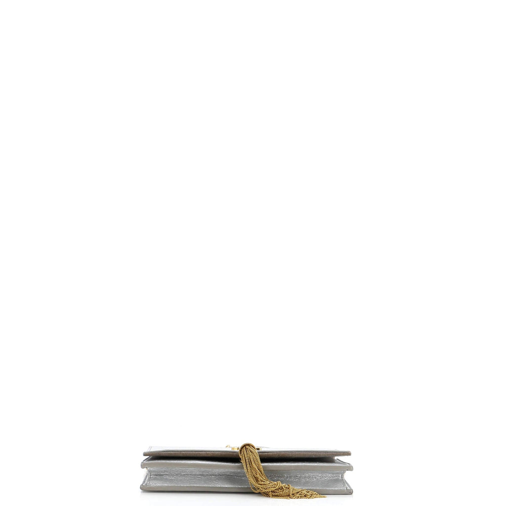 Classic Monogram Tassel Chain Wallet Leather