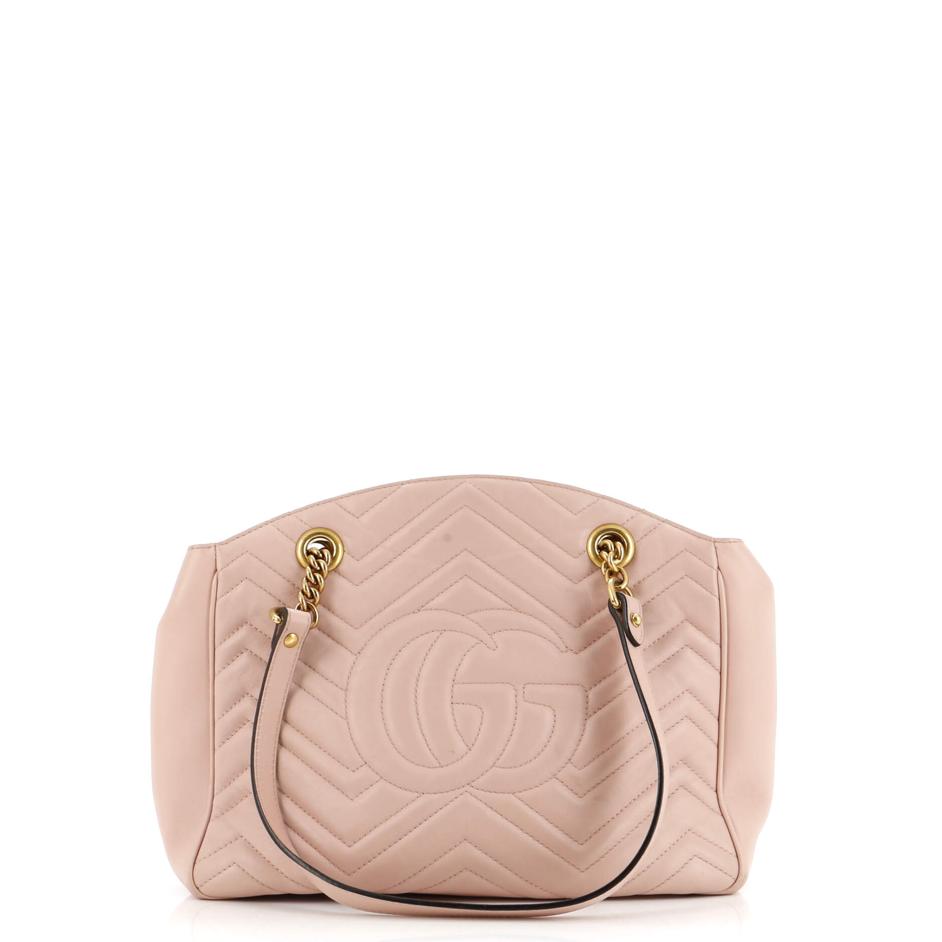 GG Marmont Chain Tote Matelasse Leather Medium