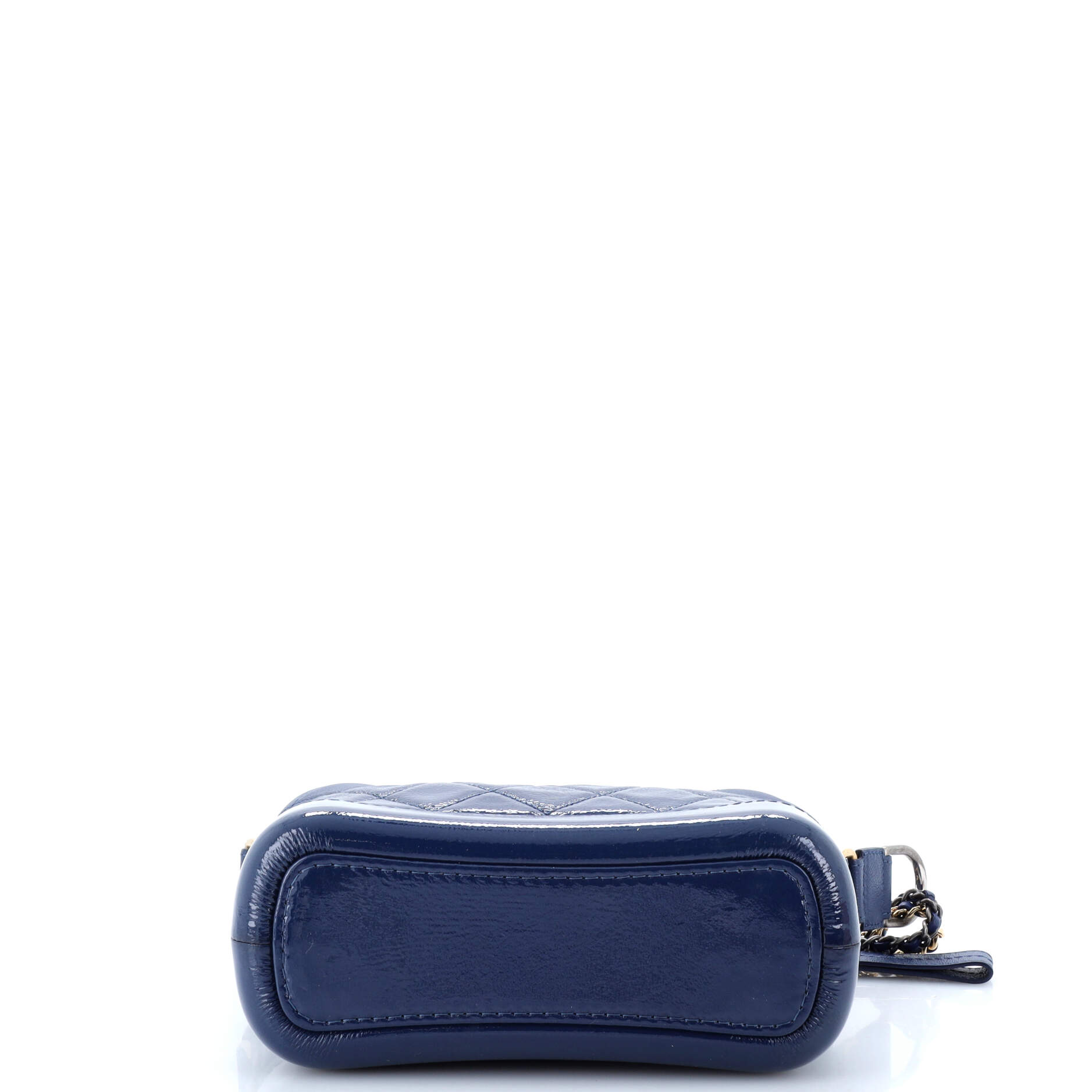 Gabrielle Hobo Quilted Goatskin and Patent Small