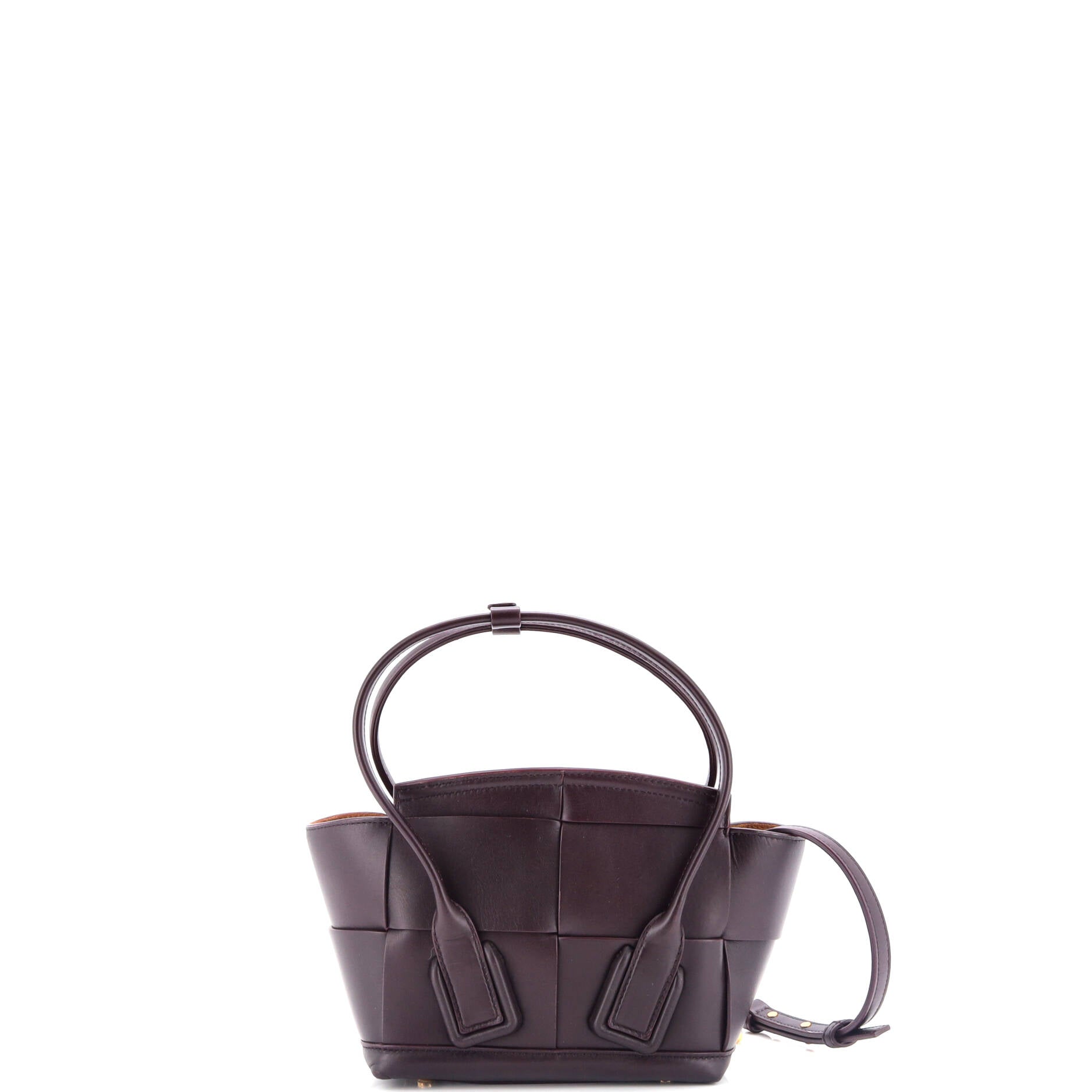 Arco Bag Maxi Intrecciato Leather Mini