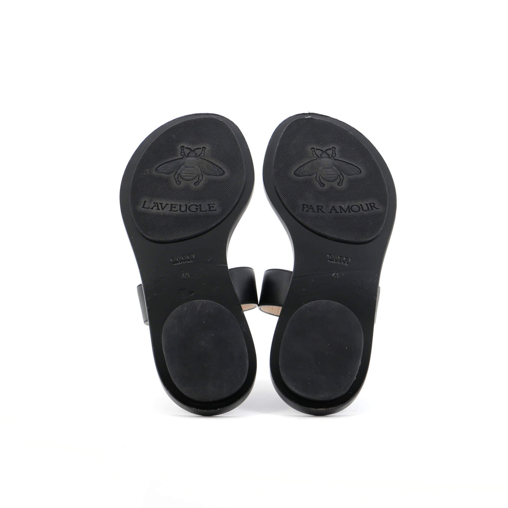 Women's GG Marmont Sandals Leather