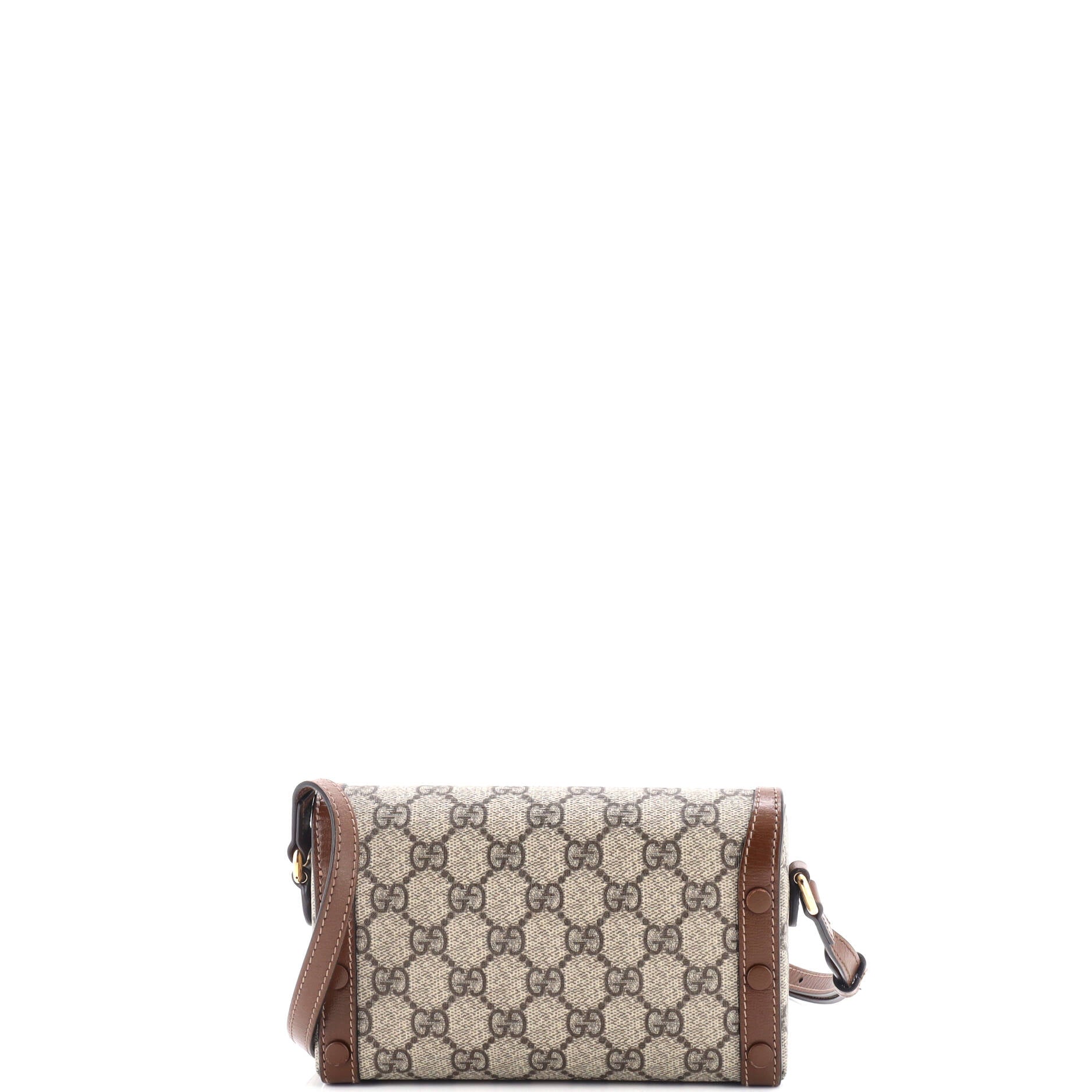 Horsebit 1955 Flap Crossbody Bag GG Coated Canvas Mini