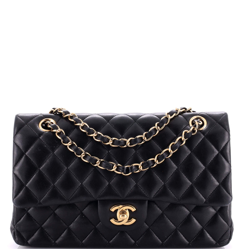Classic Double Flap Bag Quilted Lambskin Medium