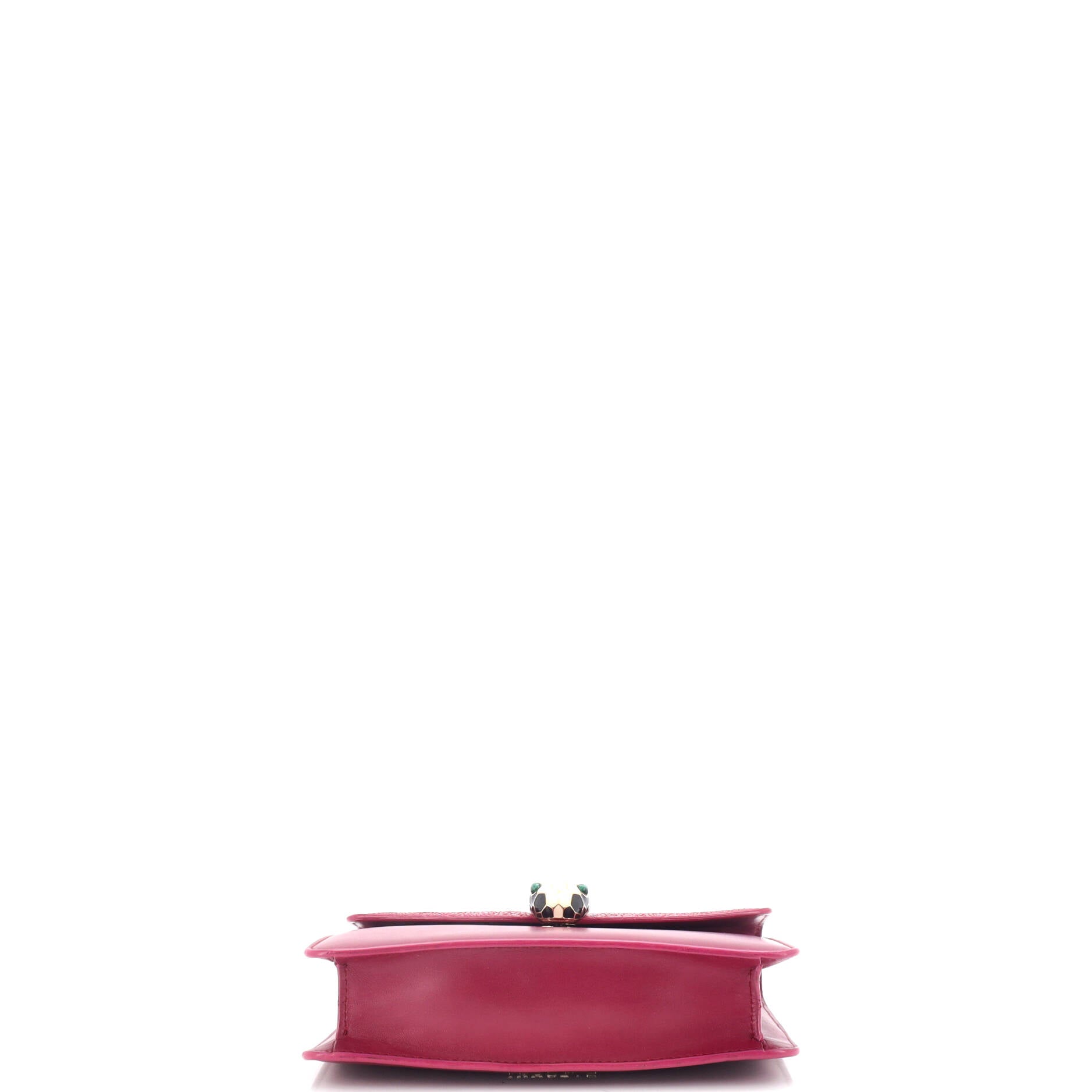 Serpenti Forever Square Shoulder Bag Leather and Stingray Small