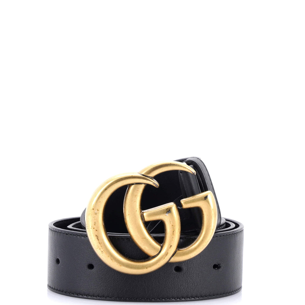 GG Marmont Belt Leather Wide 85