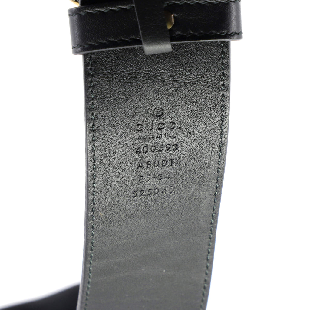GG Marmont Belt Leather Wide 85