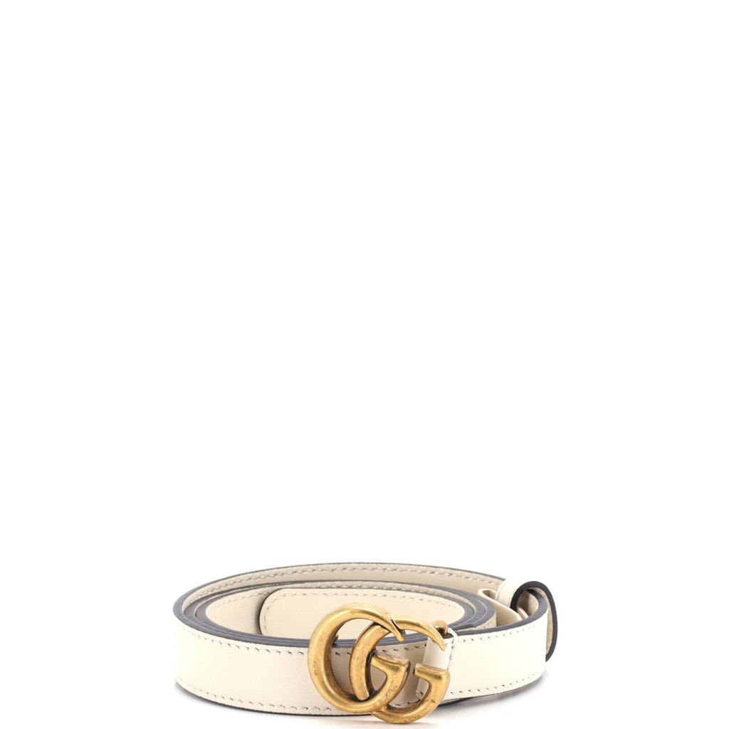 GG Marmont Belt Leather Thin 85