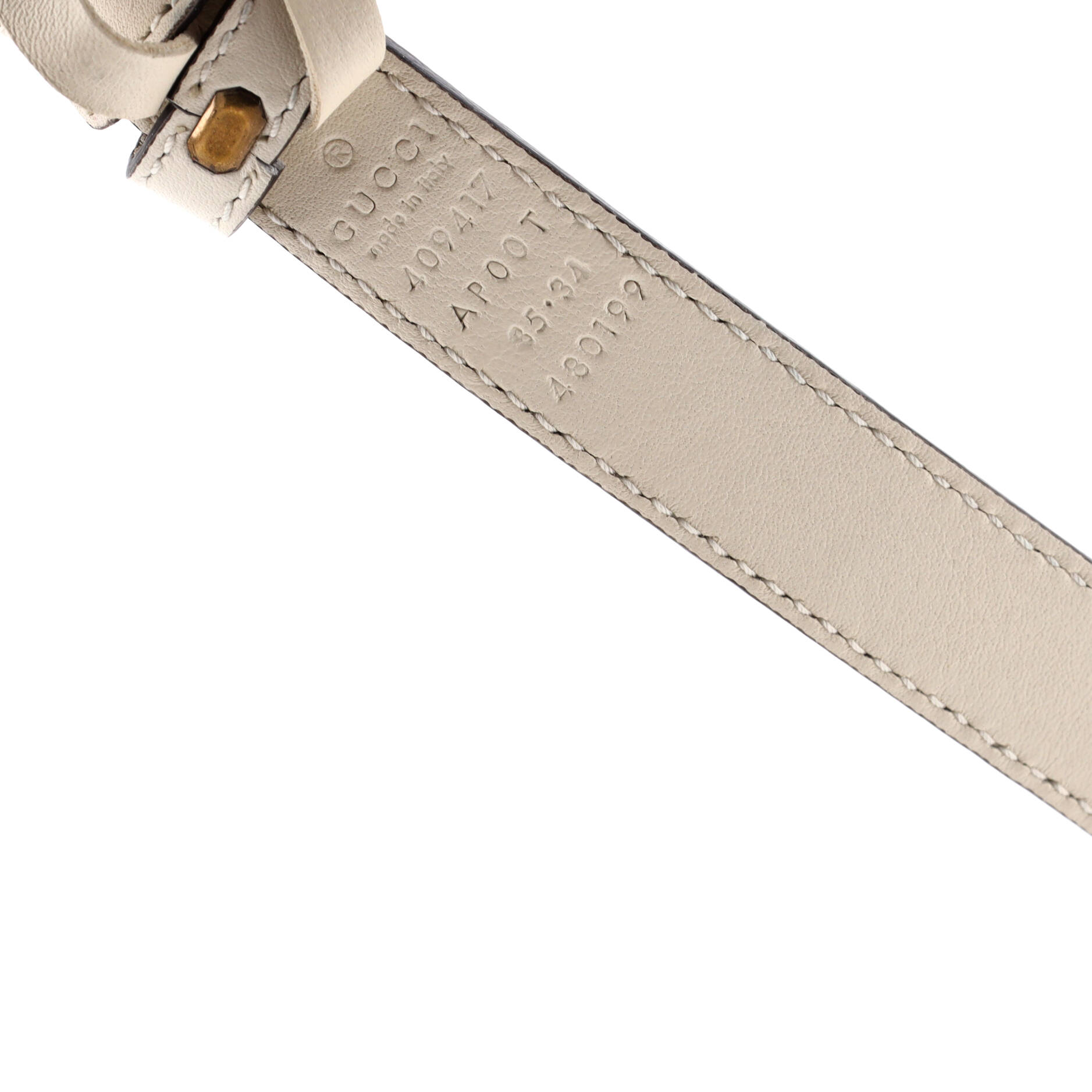 GG Marmont Belt Leather Thin 85