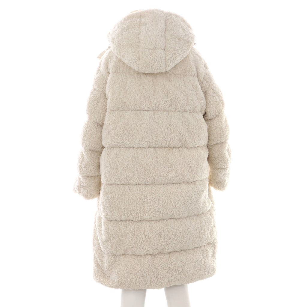Women's Hainardia Hooded Puffer Coat Quilted Faux Fur with Down