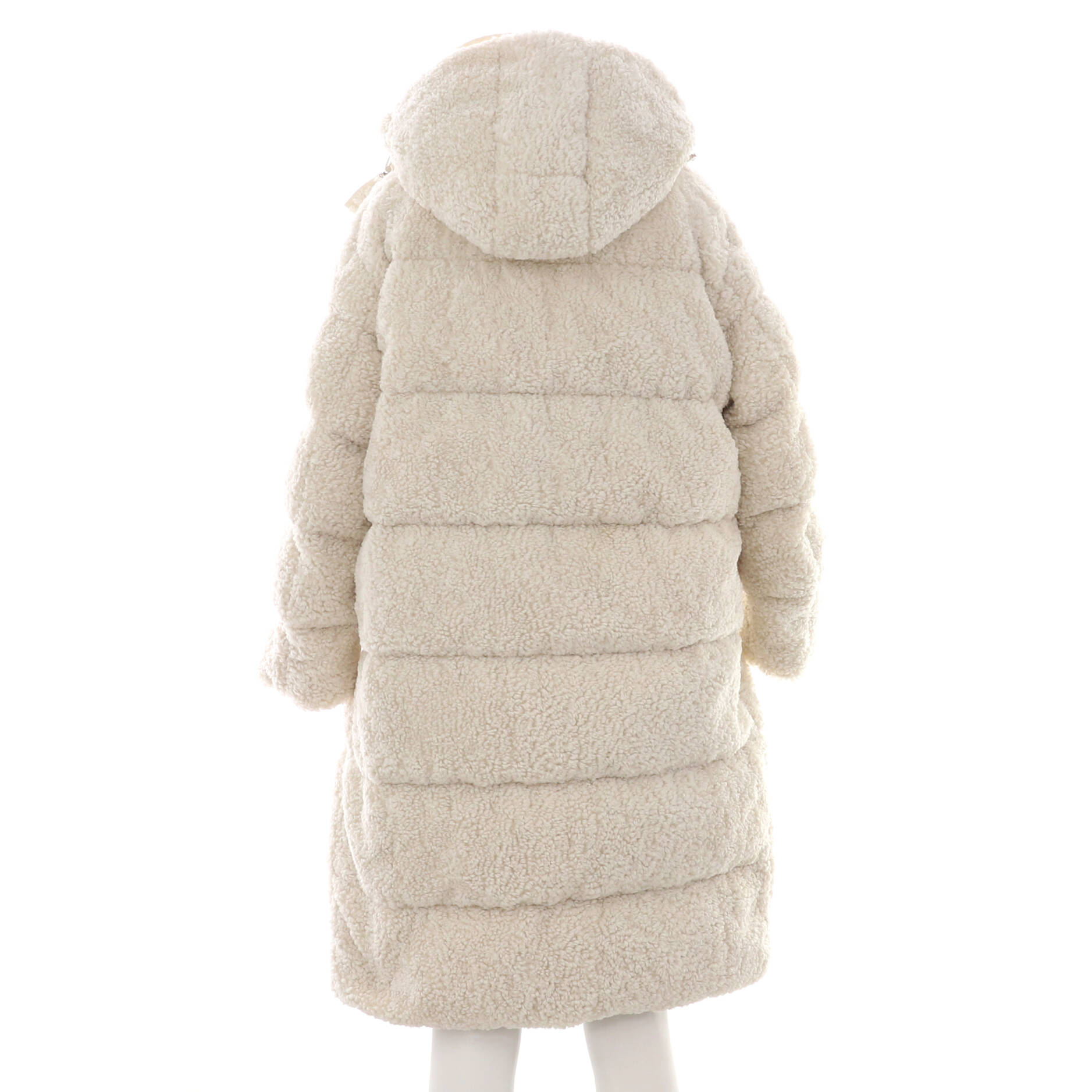 Women's Hainardia Hooded Puffer Coat Quilted Faux Fur with Down