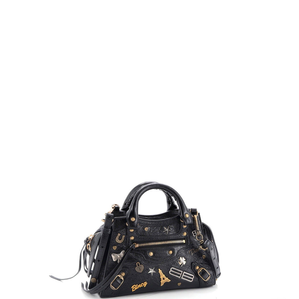 Neo Classic City Bag Embellished Leather Mini