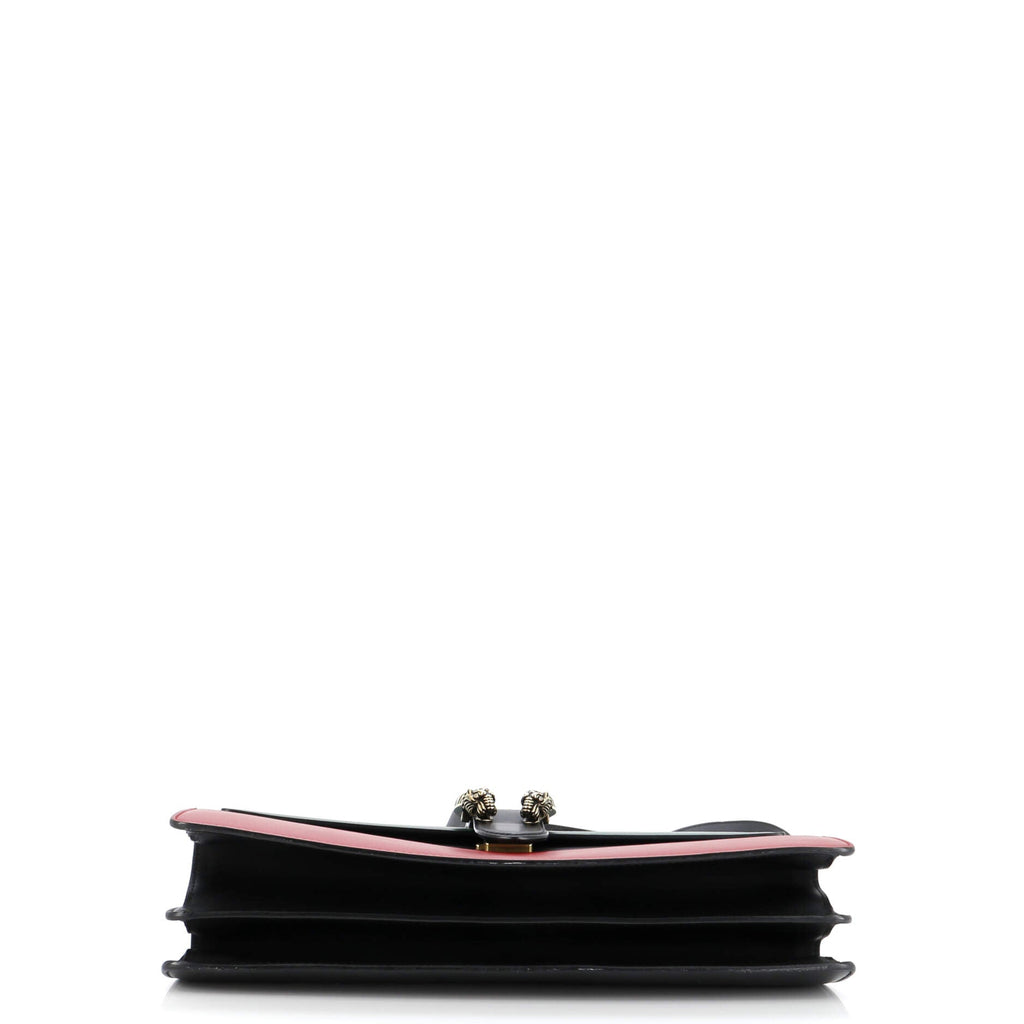 Dionysus Bamboo Top Handle Bag Colorblock Leather Large