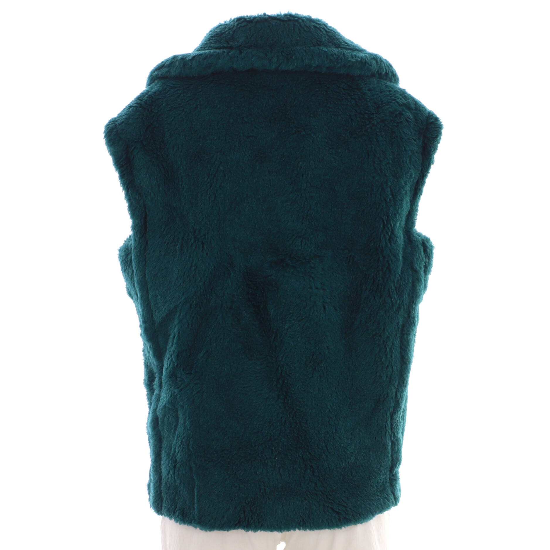 Women's Teddy Bear Icon Short Vest Faux Fur