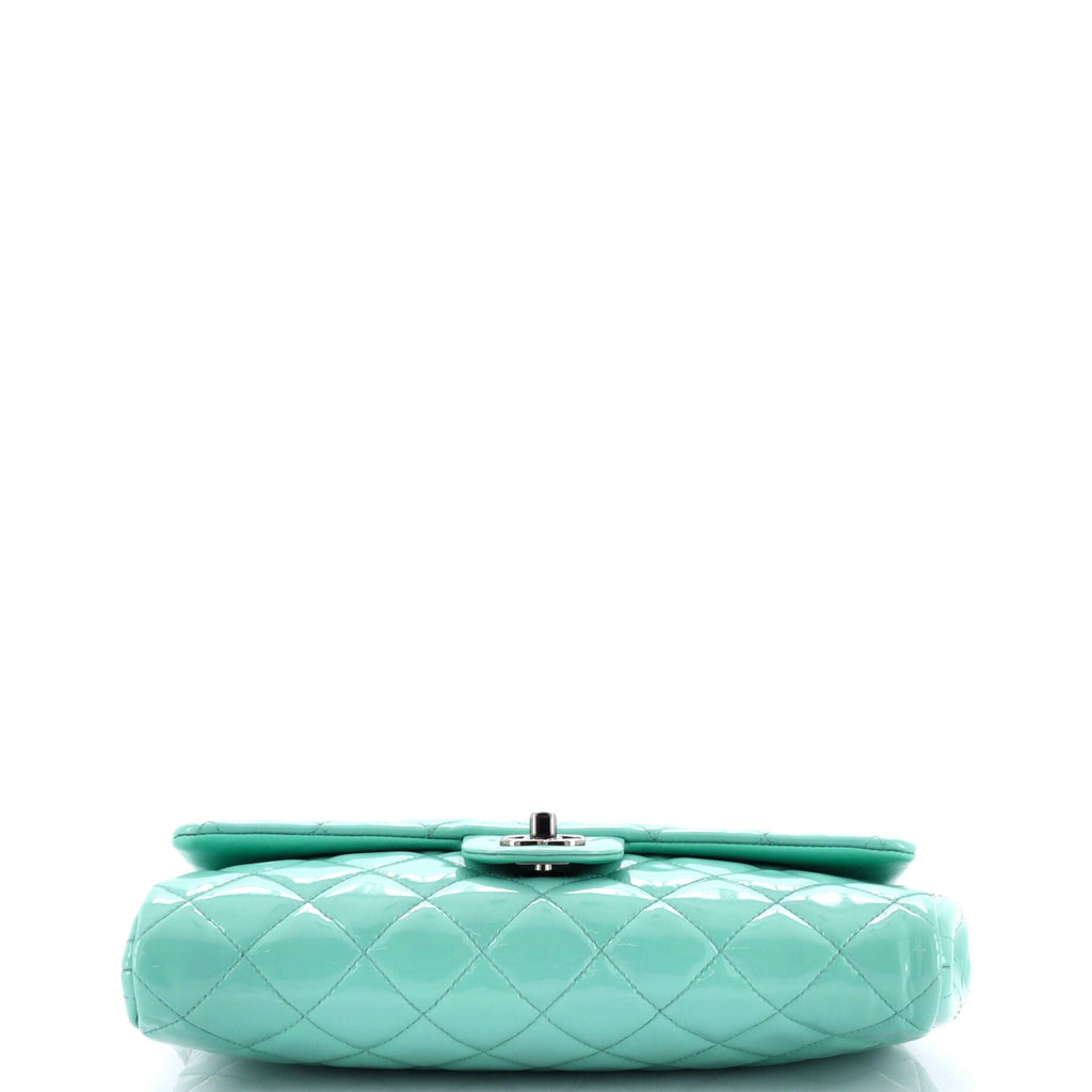 Clutch with Chain Quilted Patent