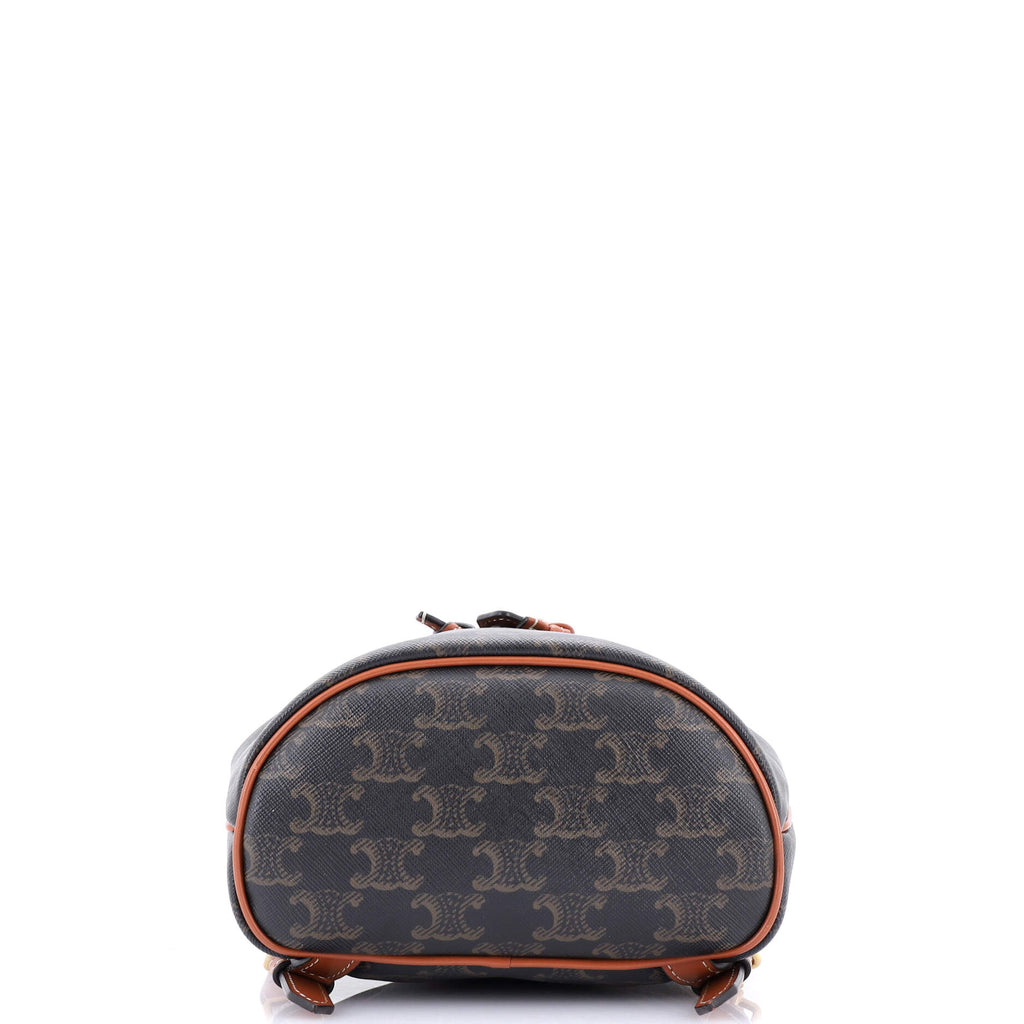 Folco Backpack Triomphe Coated Canvas Mini