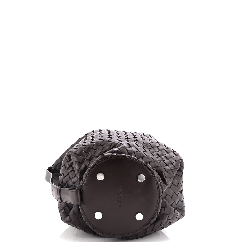 Hop Bag Intrecciato Leather Large