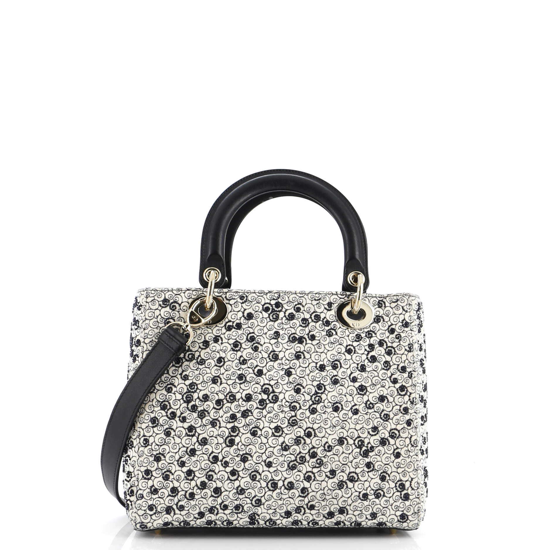 Tarot Lady Dior Bag Embellished Canvas Medium