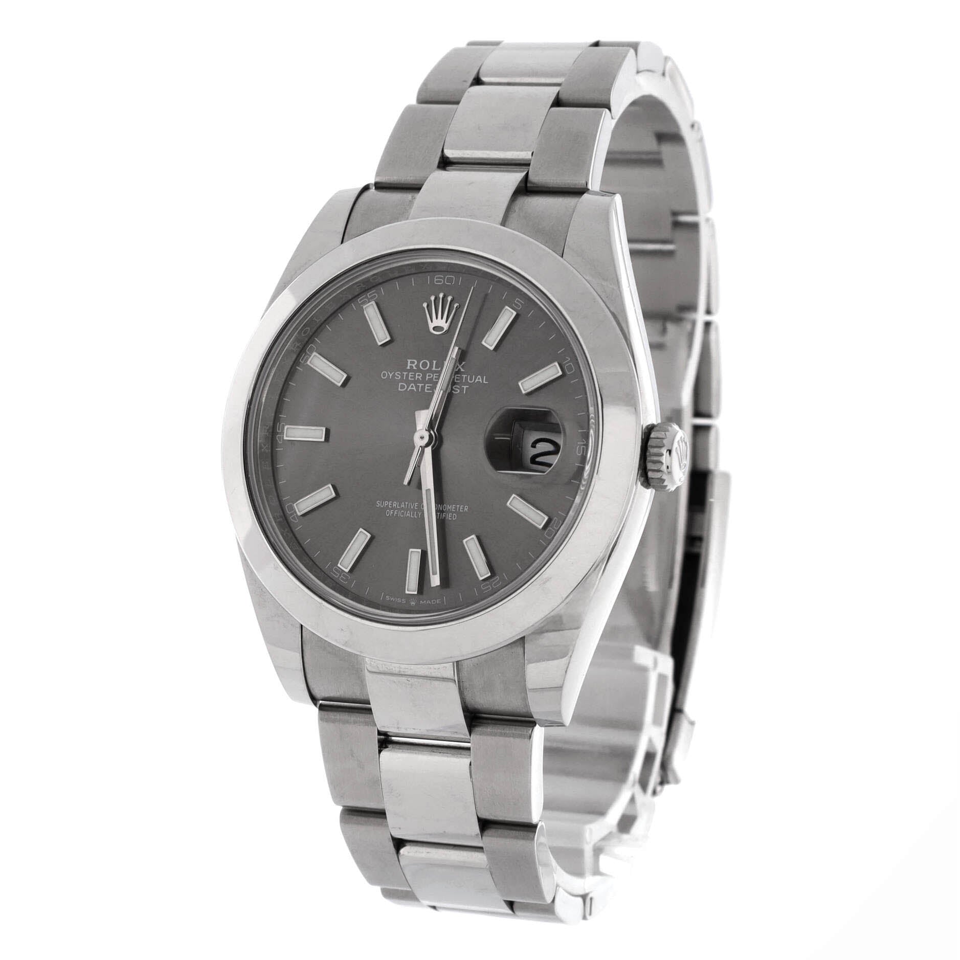 Oyster Perpetual Datejust Automatic Watch Stainless Steel 41
