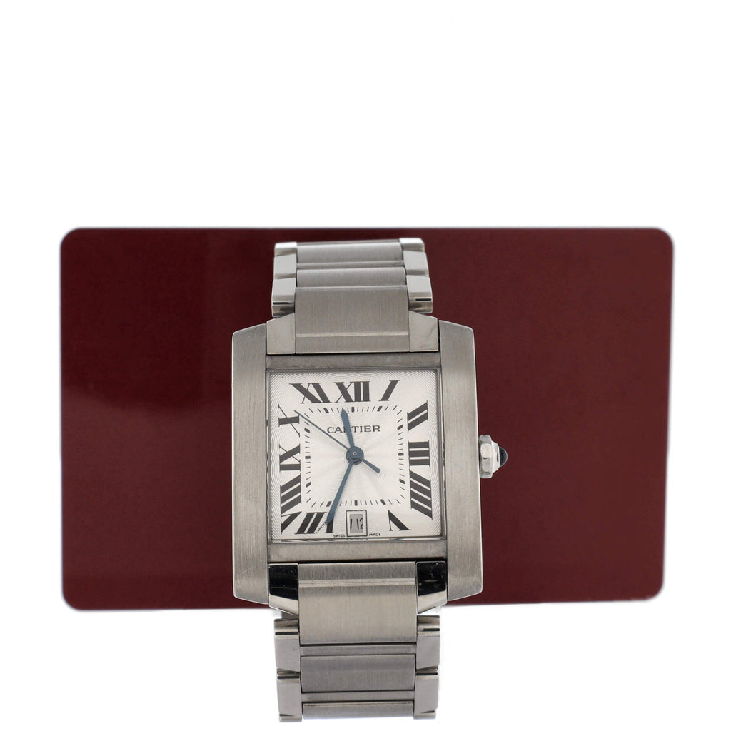 Tank Francaise Automatic Watch Stainless Steel 28