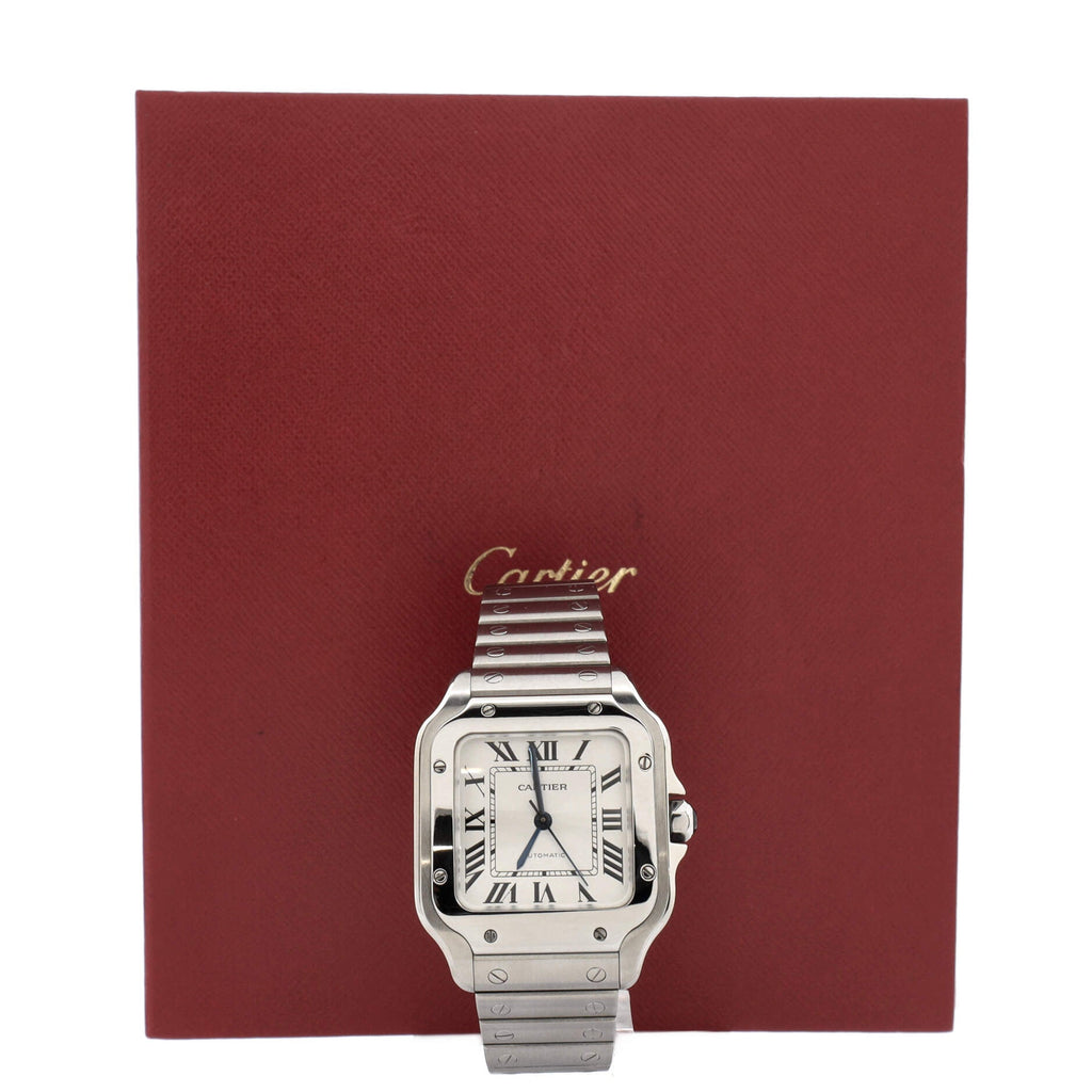 Santos de Cartier Automatic Watch Stainless Steel 35