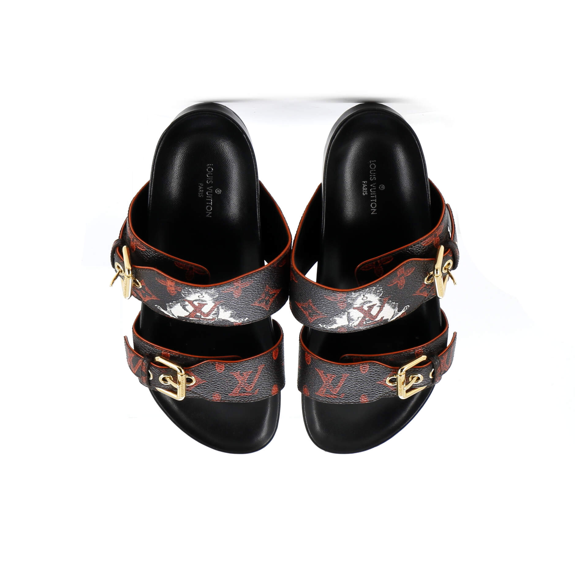 Women's Bom Dia Flat Mules Limited Edition Grace Coddington Catogram Canvas