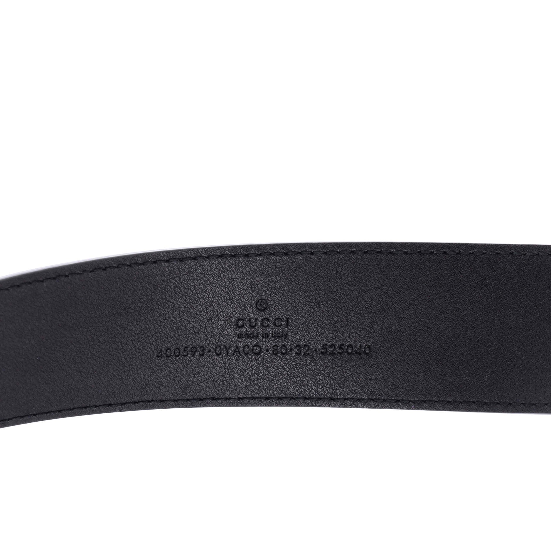 GG Marmont Belt Leather Wide 100