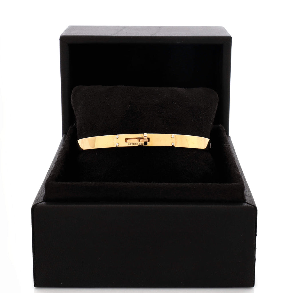 Kelly Bracelet 18K Rose Gold with 4 Diamonds Small