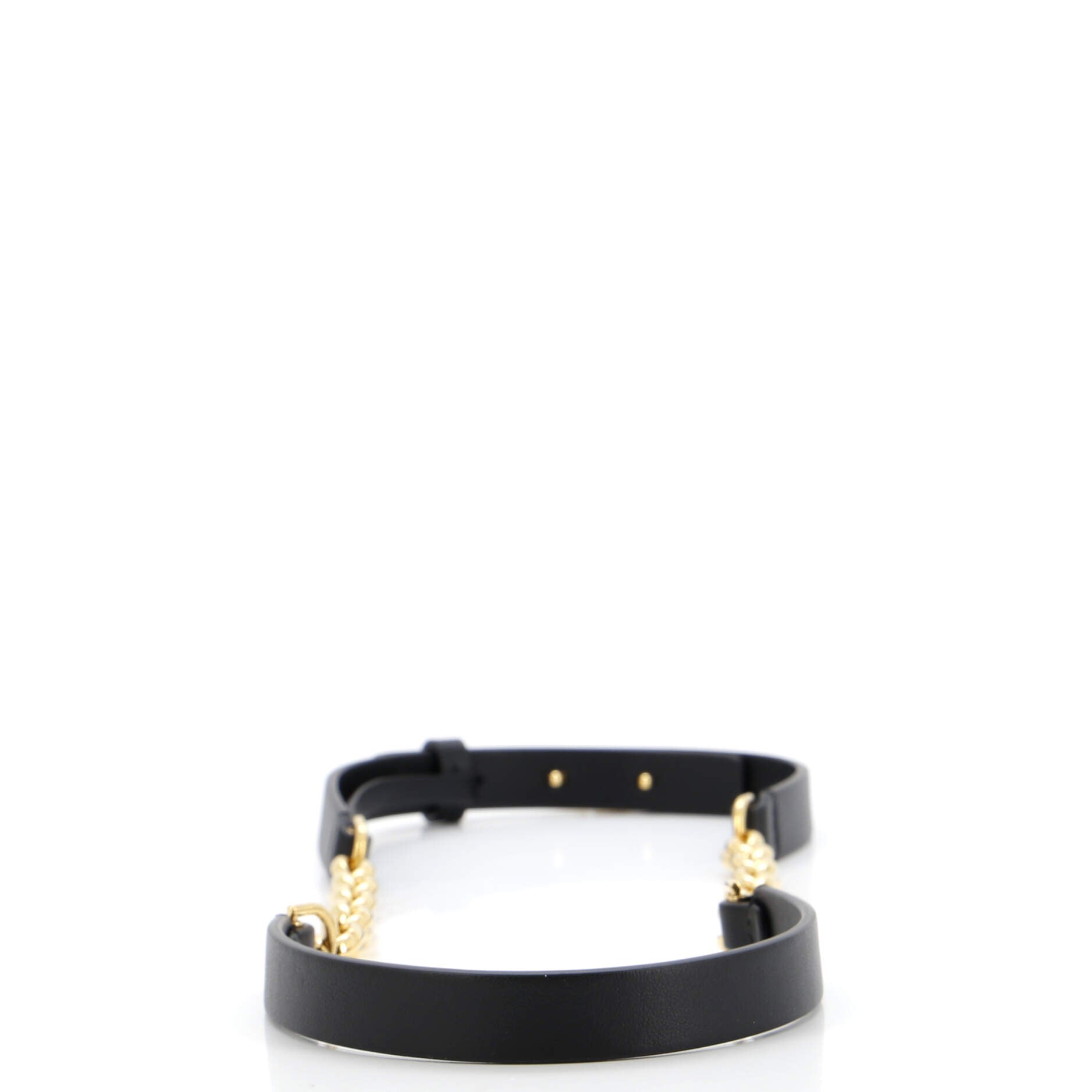 30 Montaigne Chain Belt Leather Thin