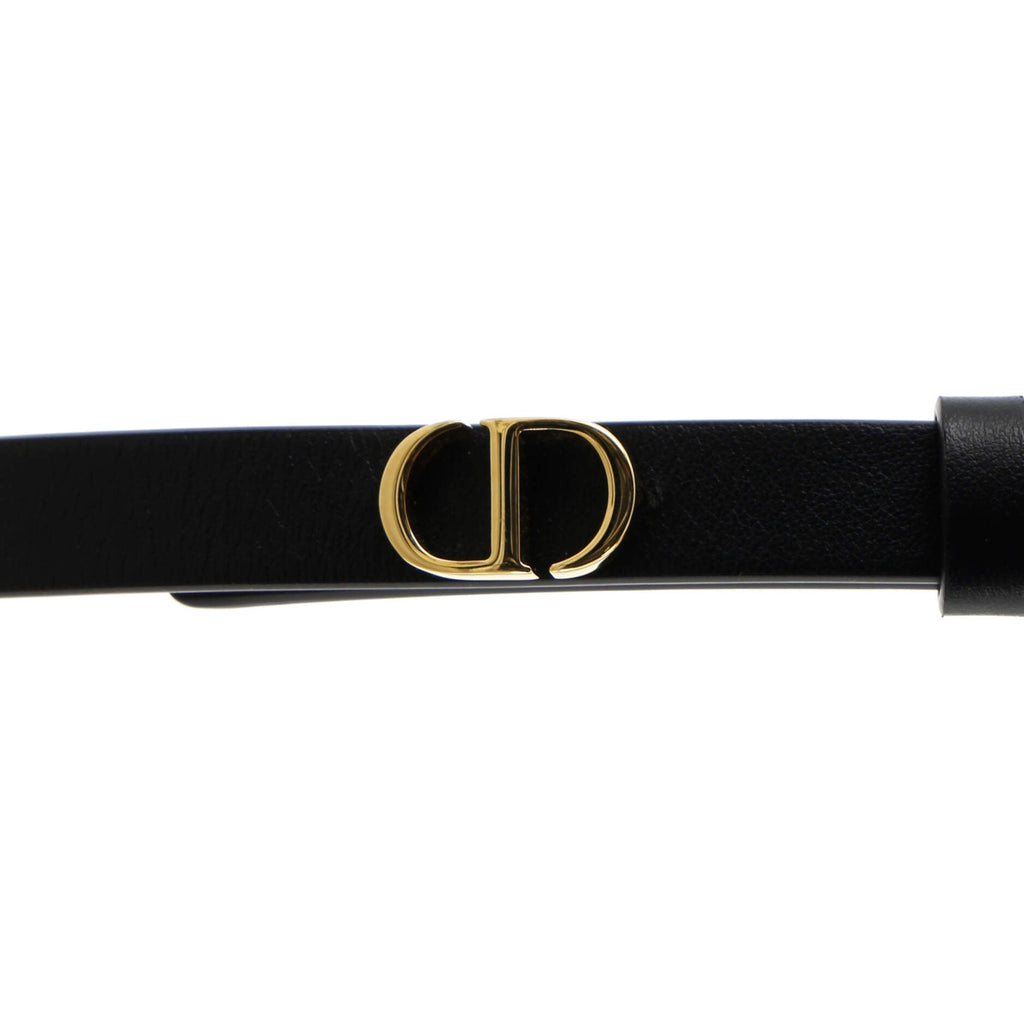 30 Montaigne Chain Belt Leather Thin