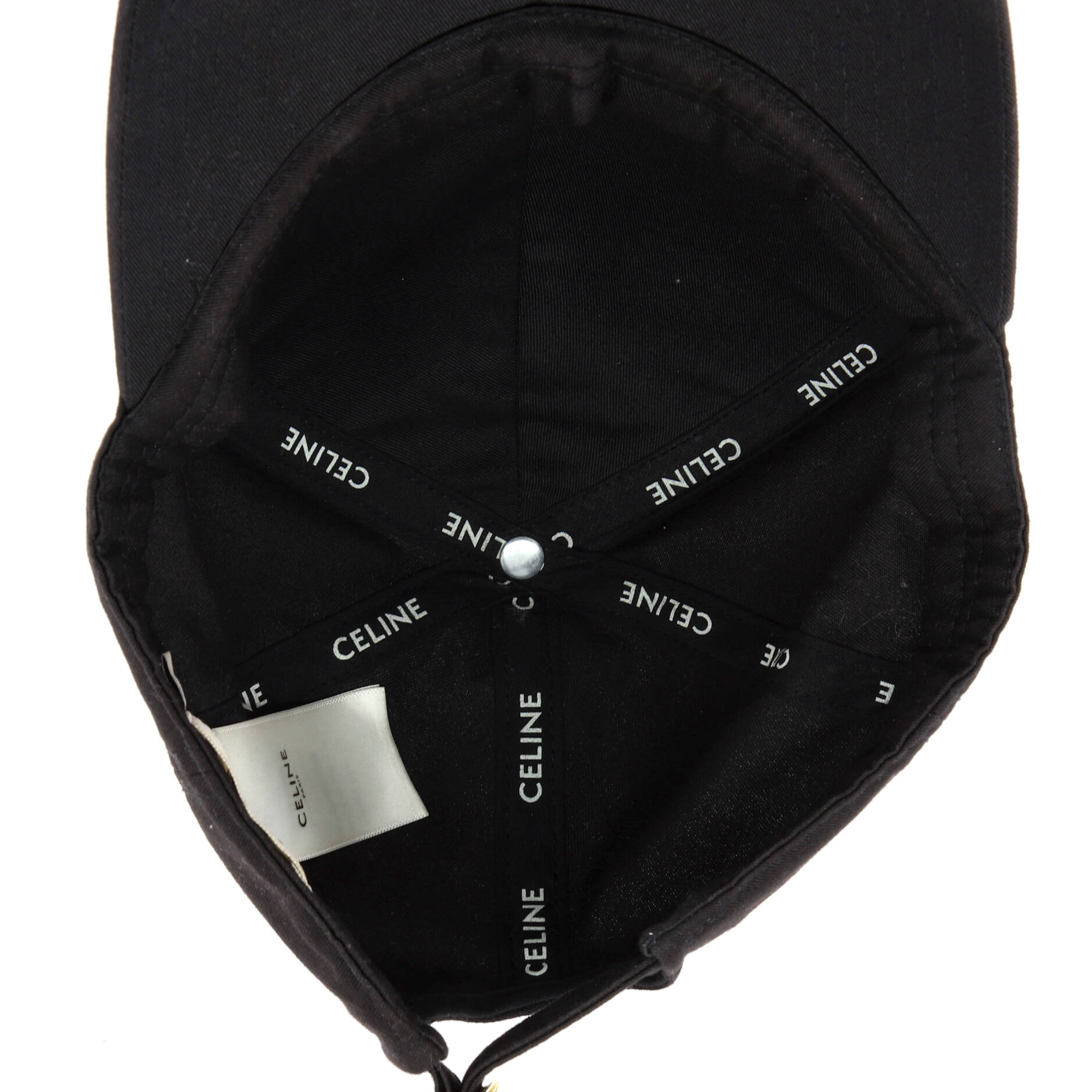 Logo Baseball Cap Embroidered Canvas