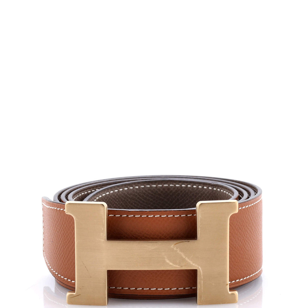 Constance Reversible Belt Leather Wide 90