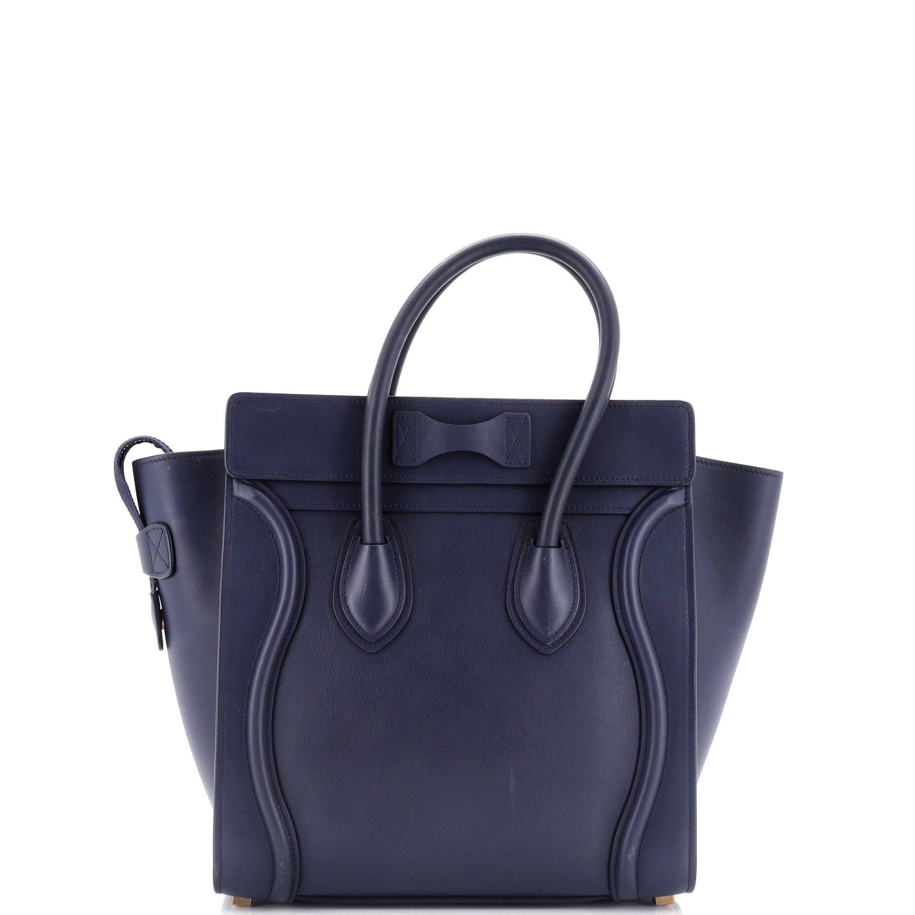 Luggage Bag Smooth Leather Micro