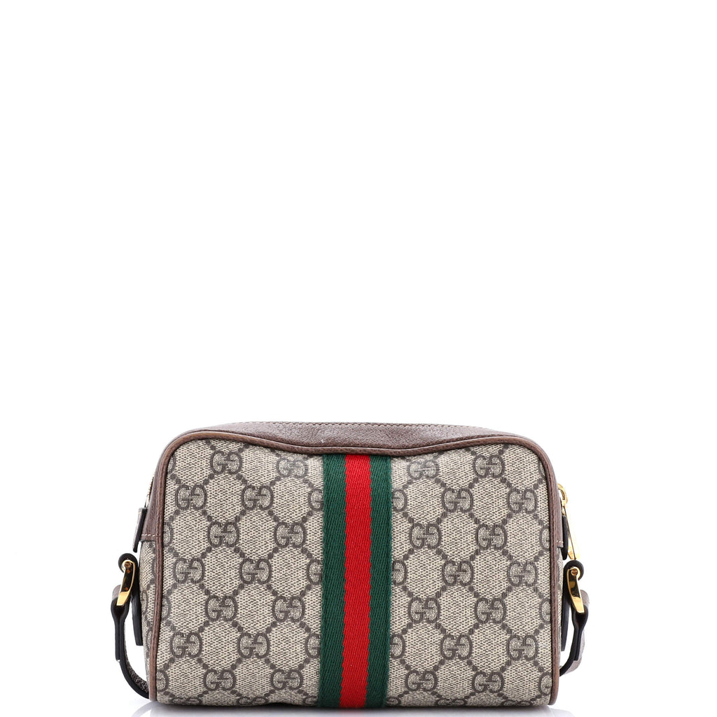 Ophidia Shoulder Bag GG Coated Canvas Mini