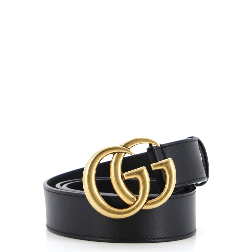 GG Marmont Belt Leather Medium 75