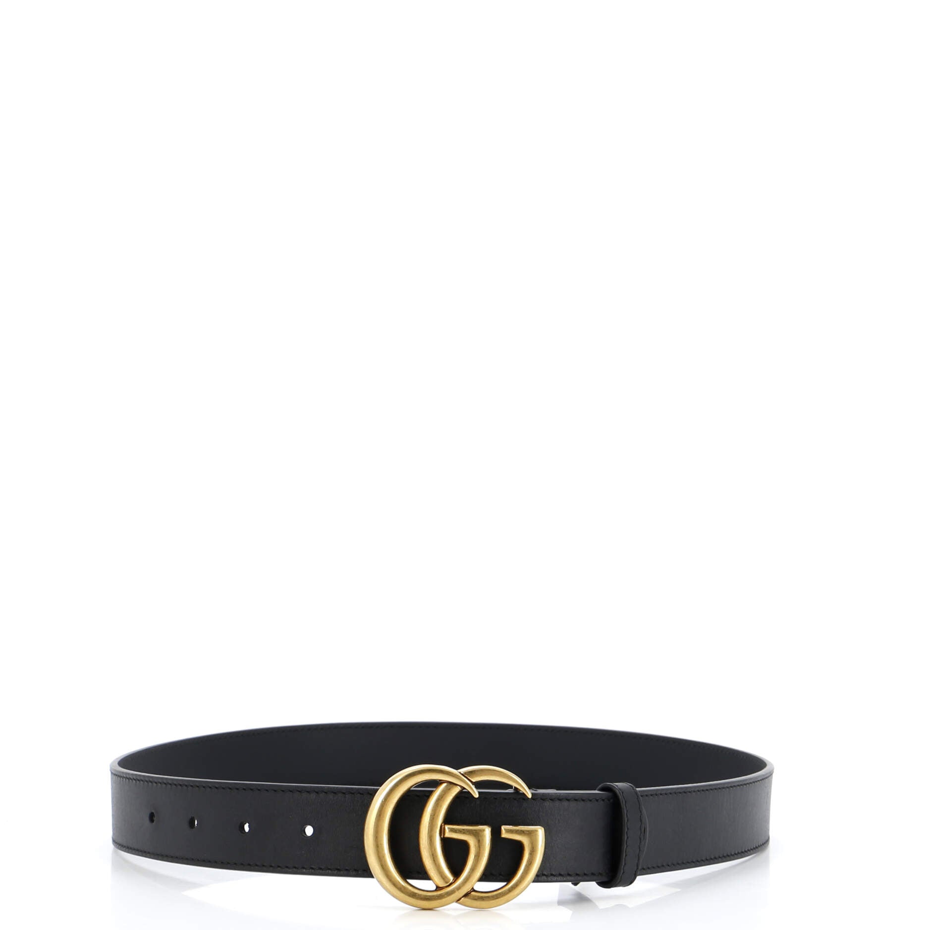 GG Marmont Belt Leather Medium 75