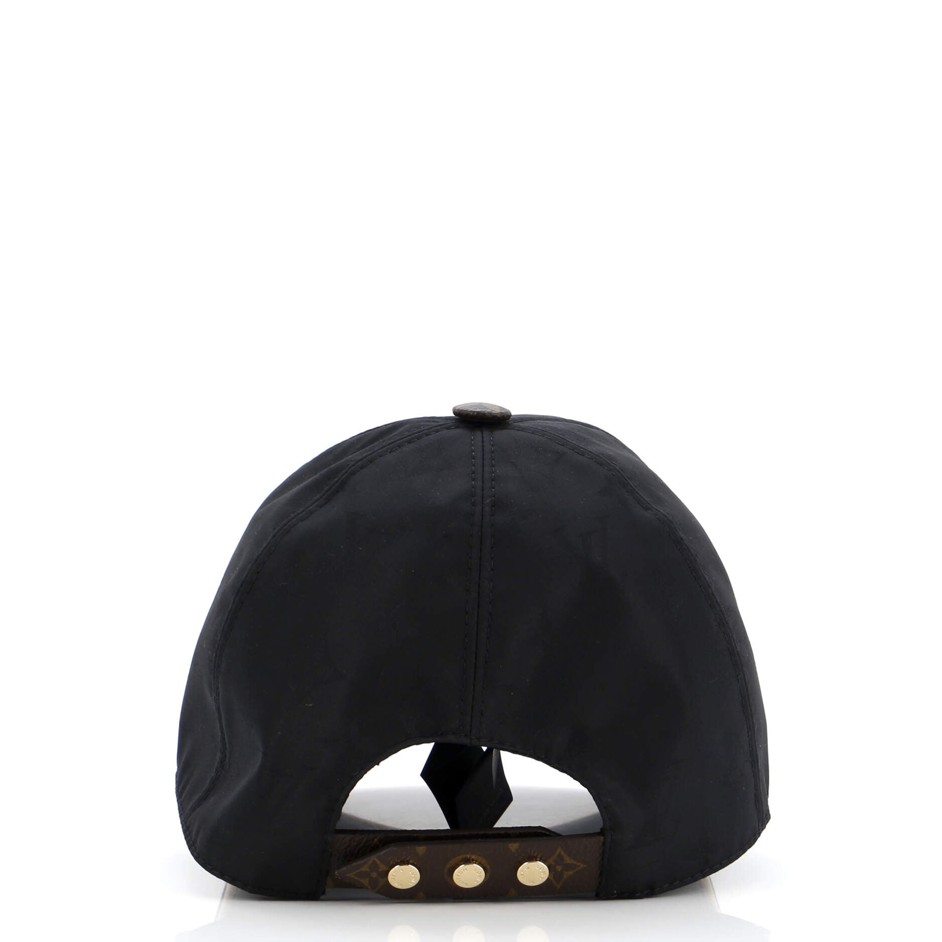 Cap Ou Pas Baseball Hat Monogra Nylon with Monogram Canvas